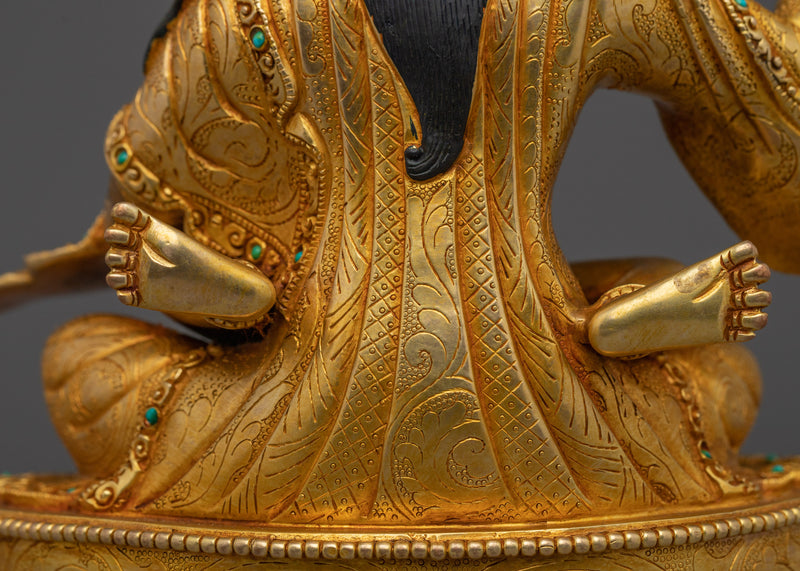 Divine Tantric Master Guru Rinpoche with Consort - Padmasambhava Statue