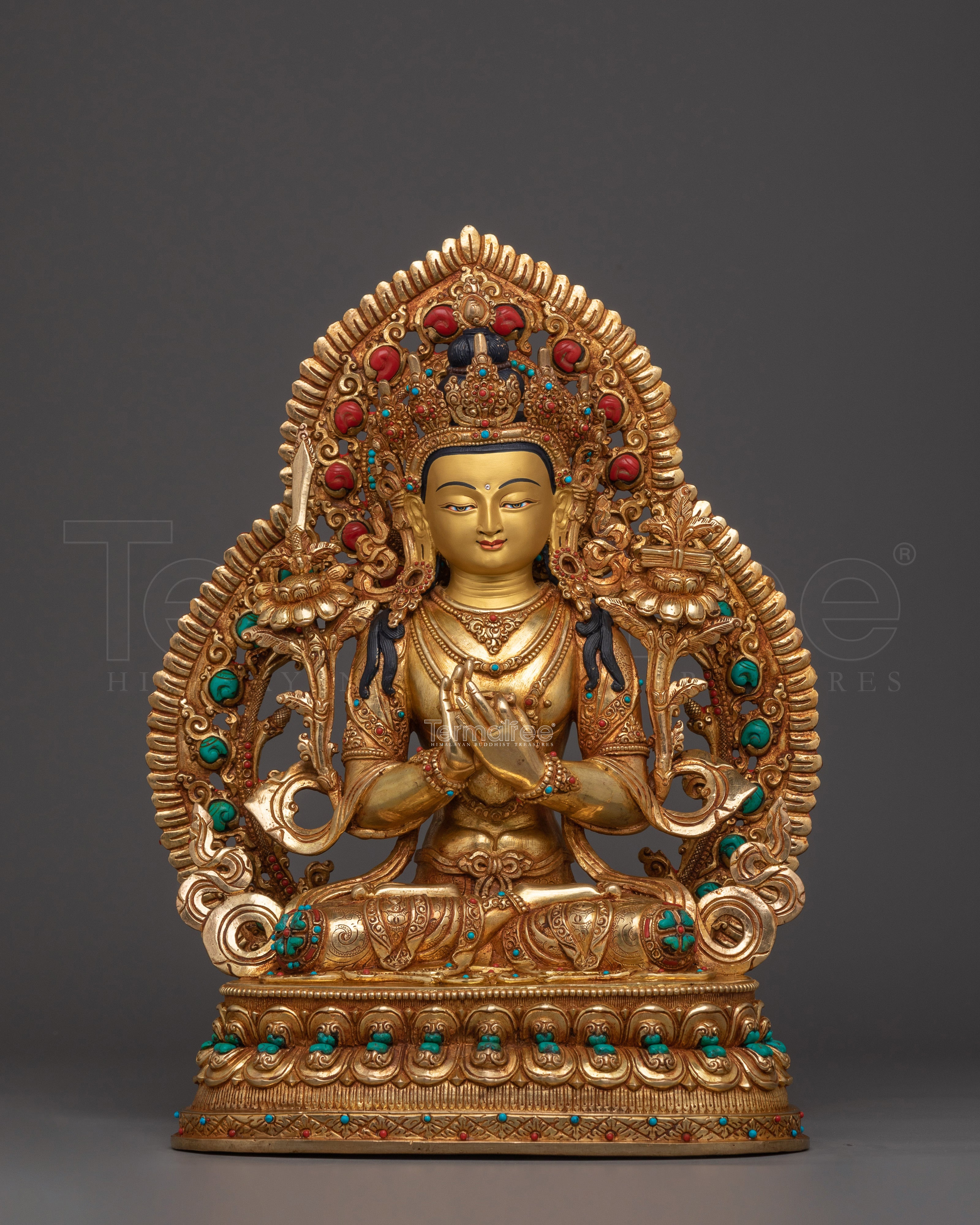 Youthful Energy of White Manjushri | Bodhisattva of Pure Wisdom