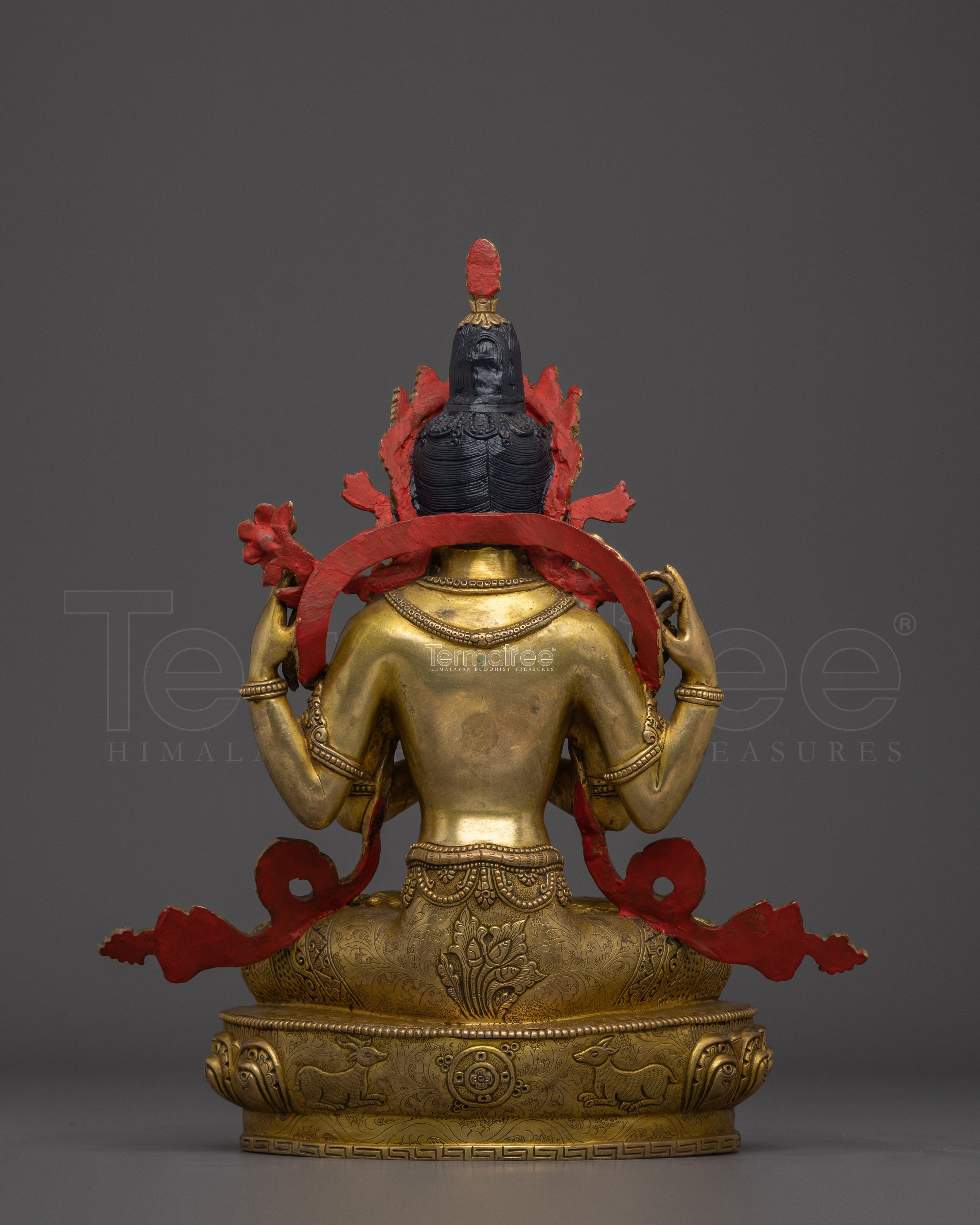 Embodiment of Boundless Compassion Chenrezig Statue | Avalokiteshvara Sculpture