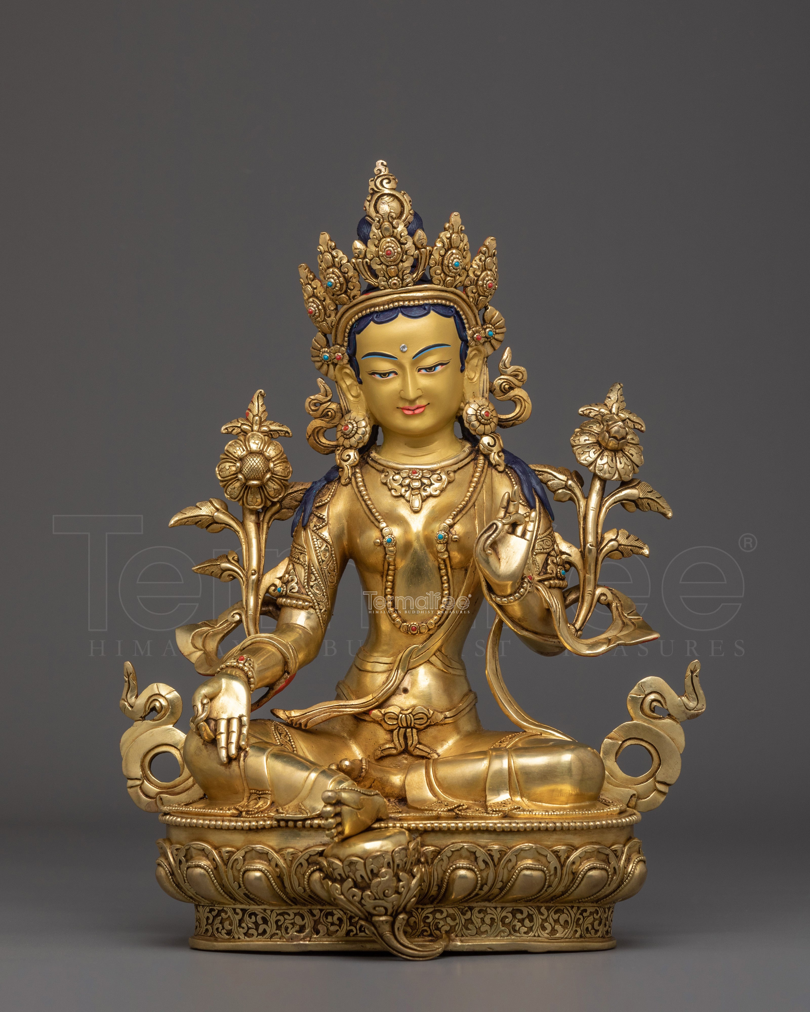 Goddess of Mercy Green Tara | Buddhist Deity of Compassion and Protection