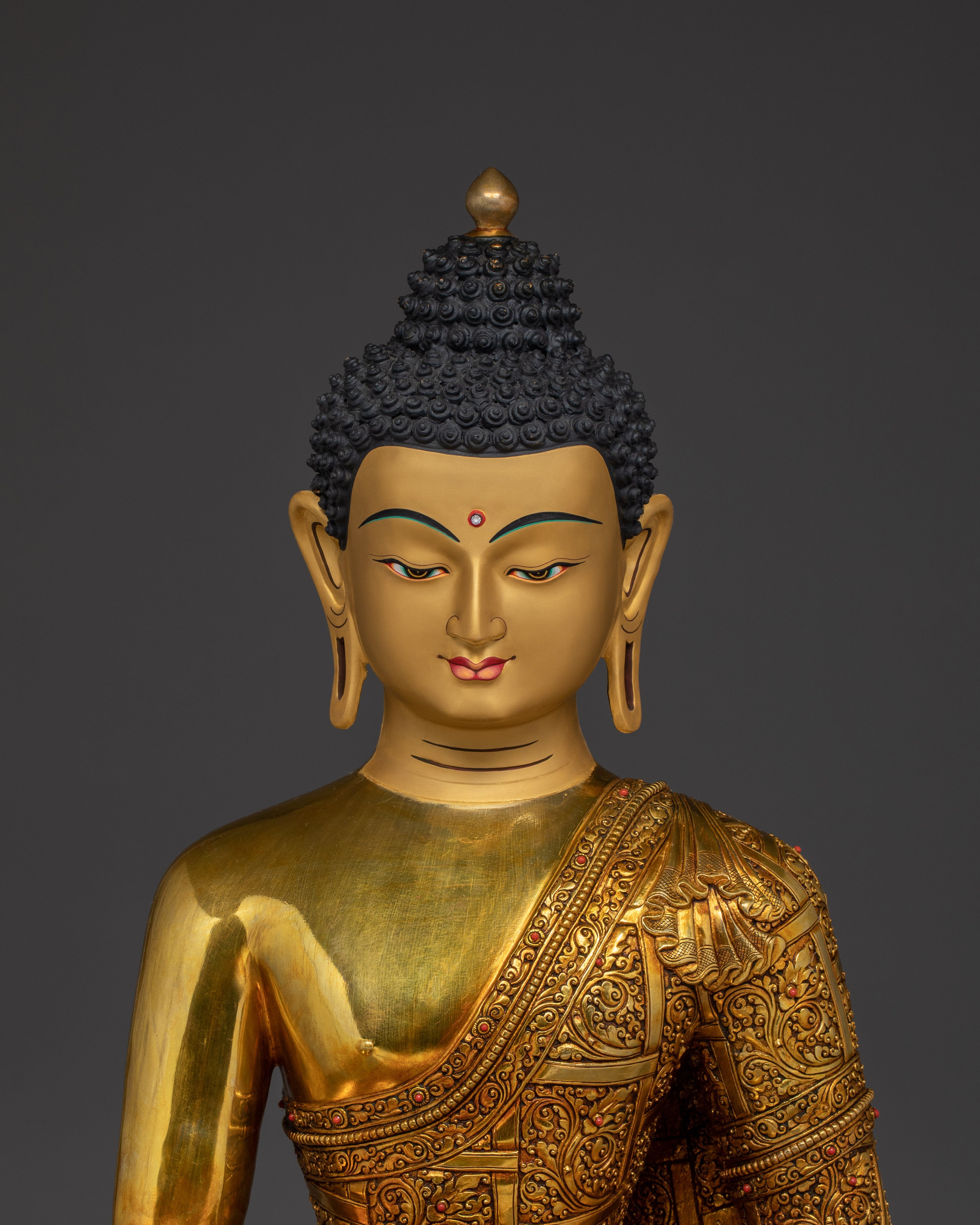 Shakyamuni Buddha with Disciples | Gautama Buddha with Disciples