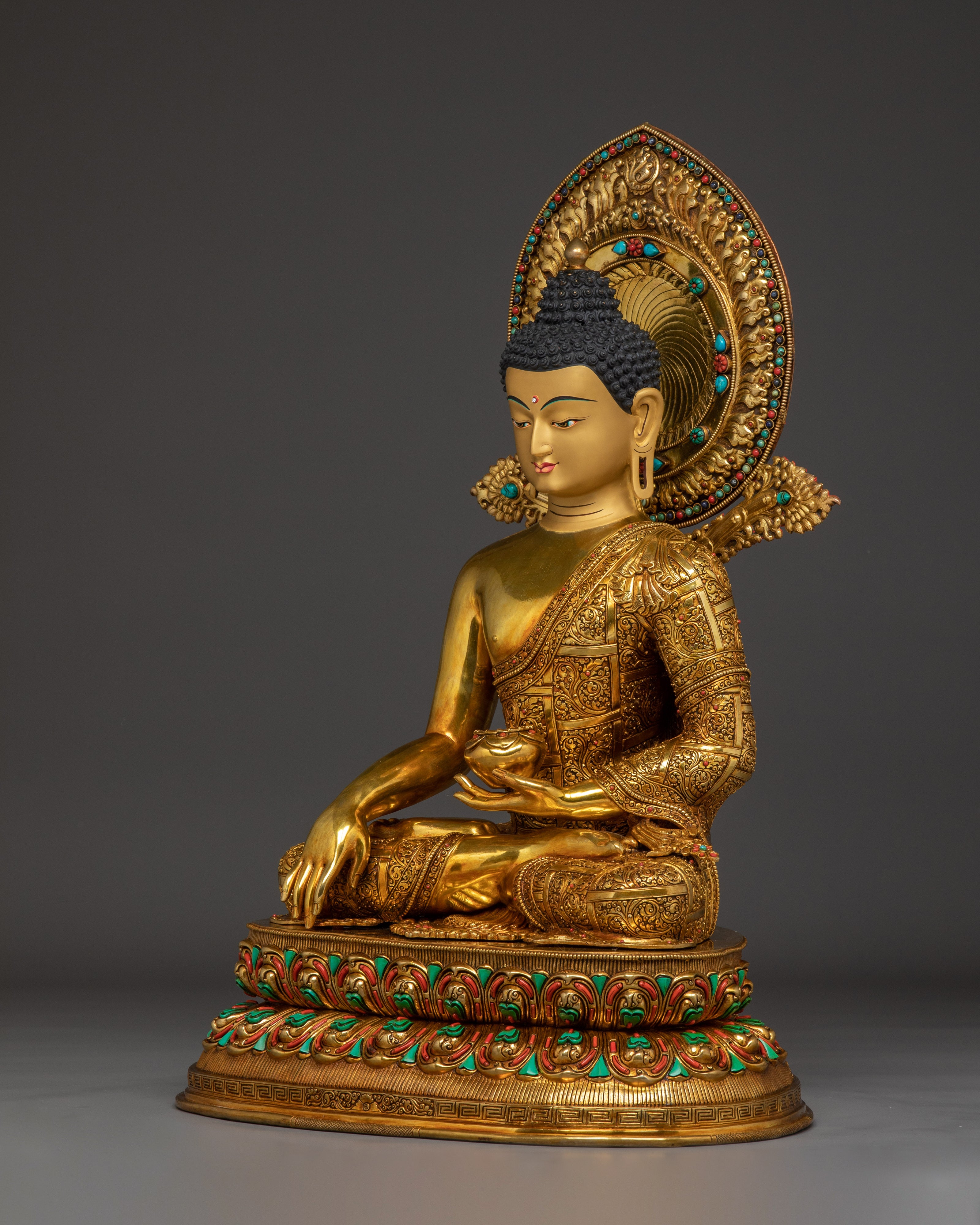 Shakyamuni Buddha with Disciples | Gautama Buddha with Disciples
