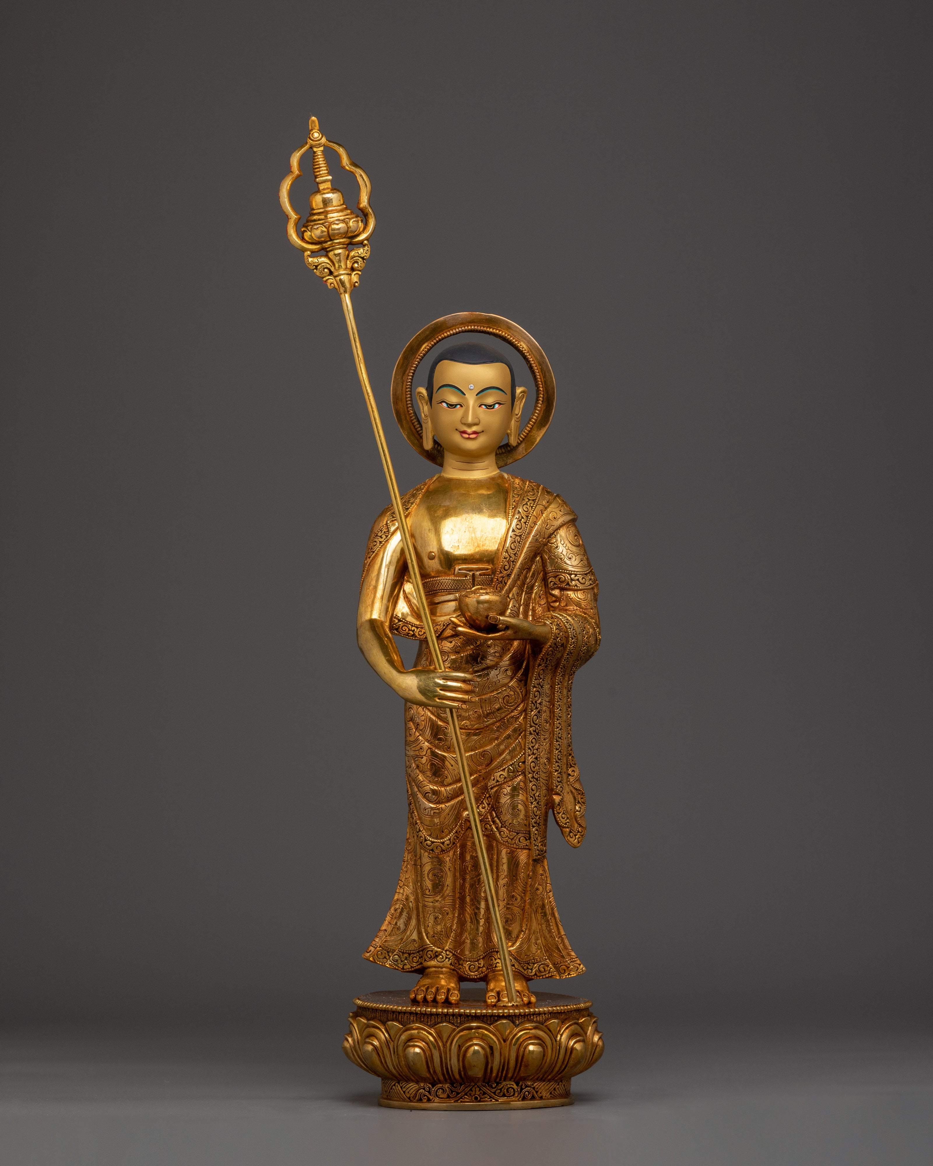 Shakyamuni Buddha with Disciples | Gautama Buddha with Disciples