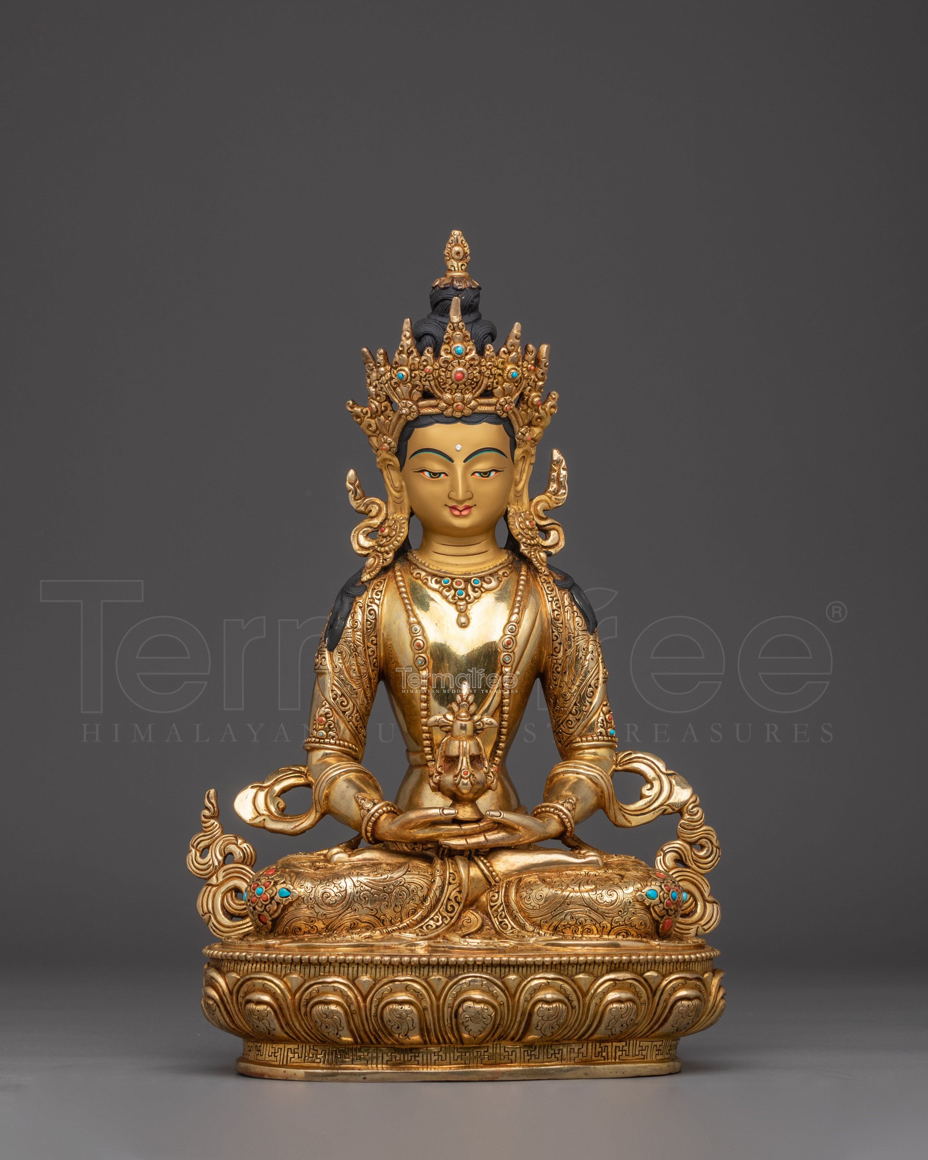Divine Amitayus Statue | Buddha of Infinite Light