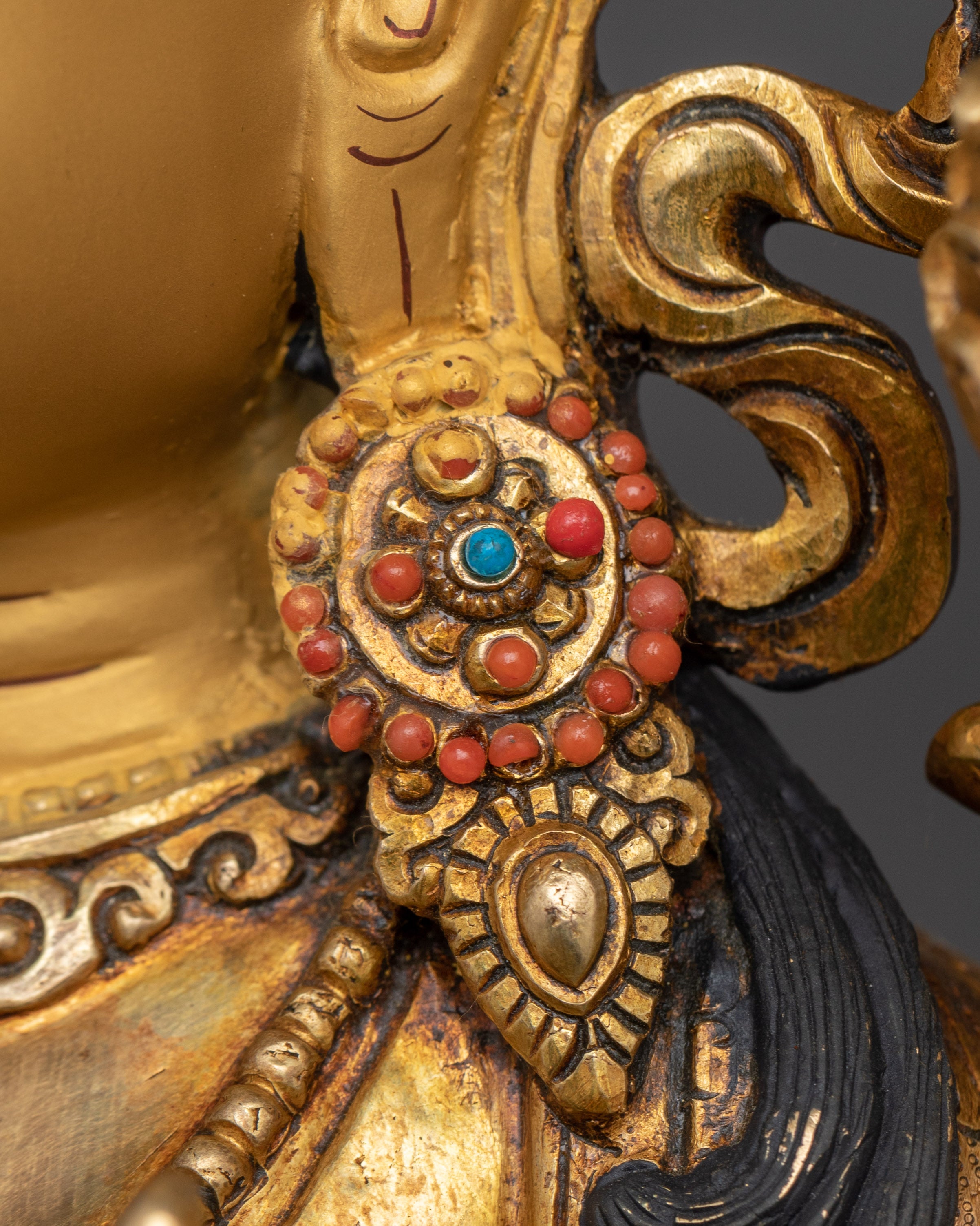 Serene White Tara Statue | Sita Tara - Compassion and Healing Tibetan Deity