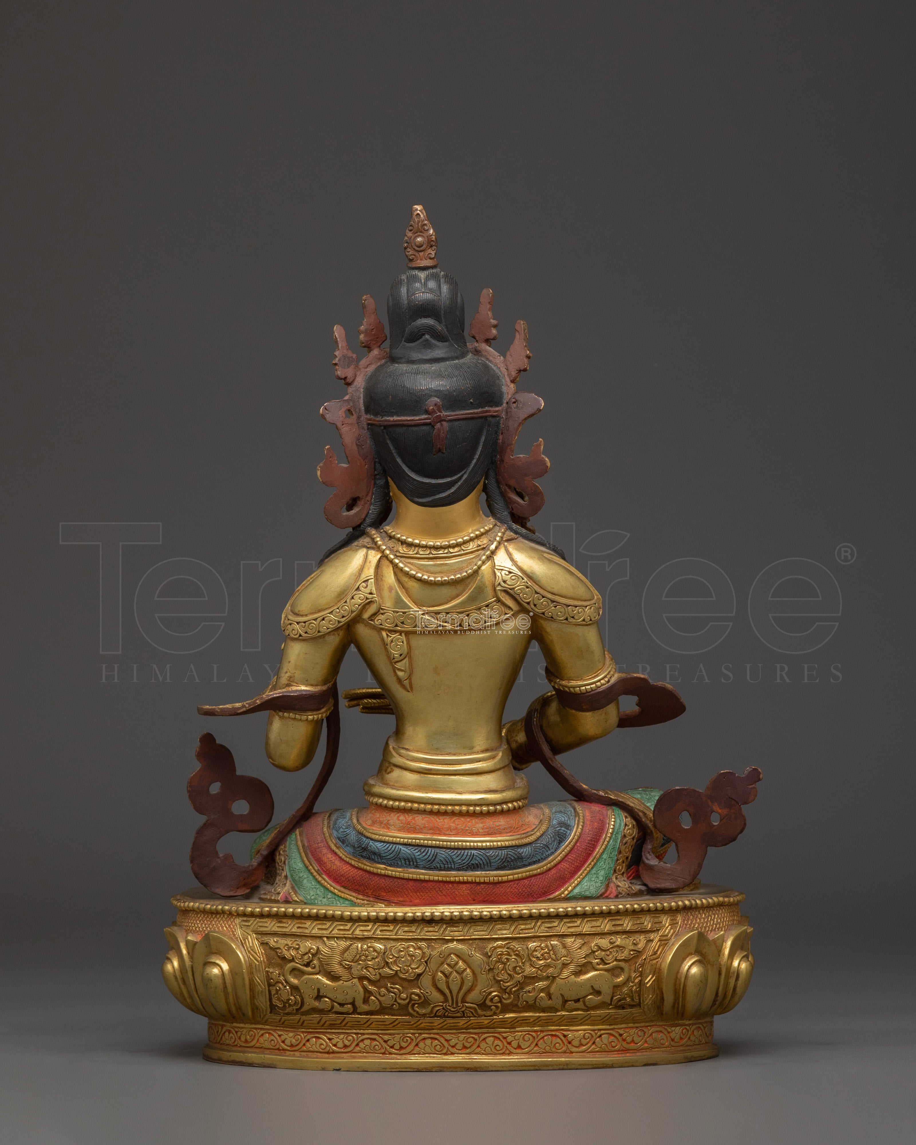 Serene Bodhisattva Kshitigarbha Statue | Home and Spiritual Decor Statue