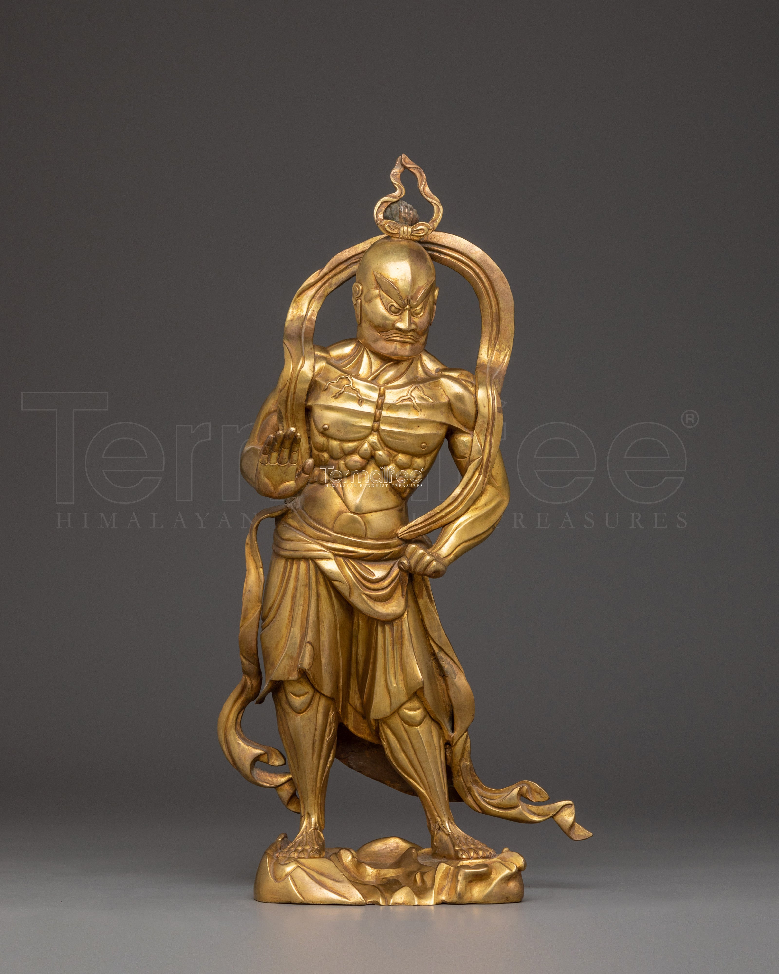 Guardian Deity Nio Statue | Protector of the Dharma