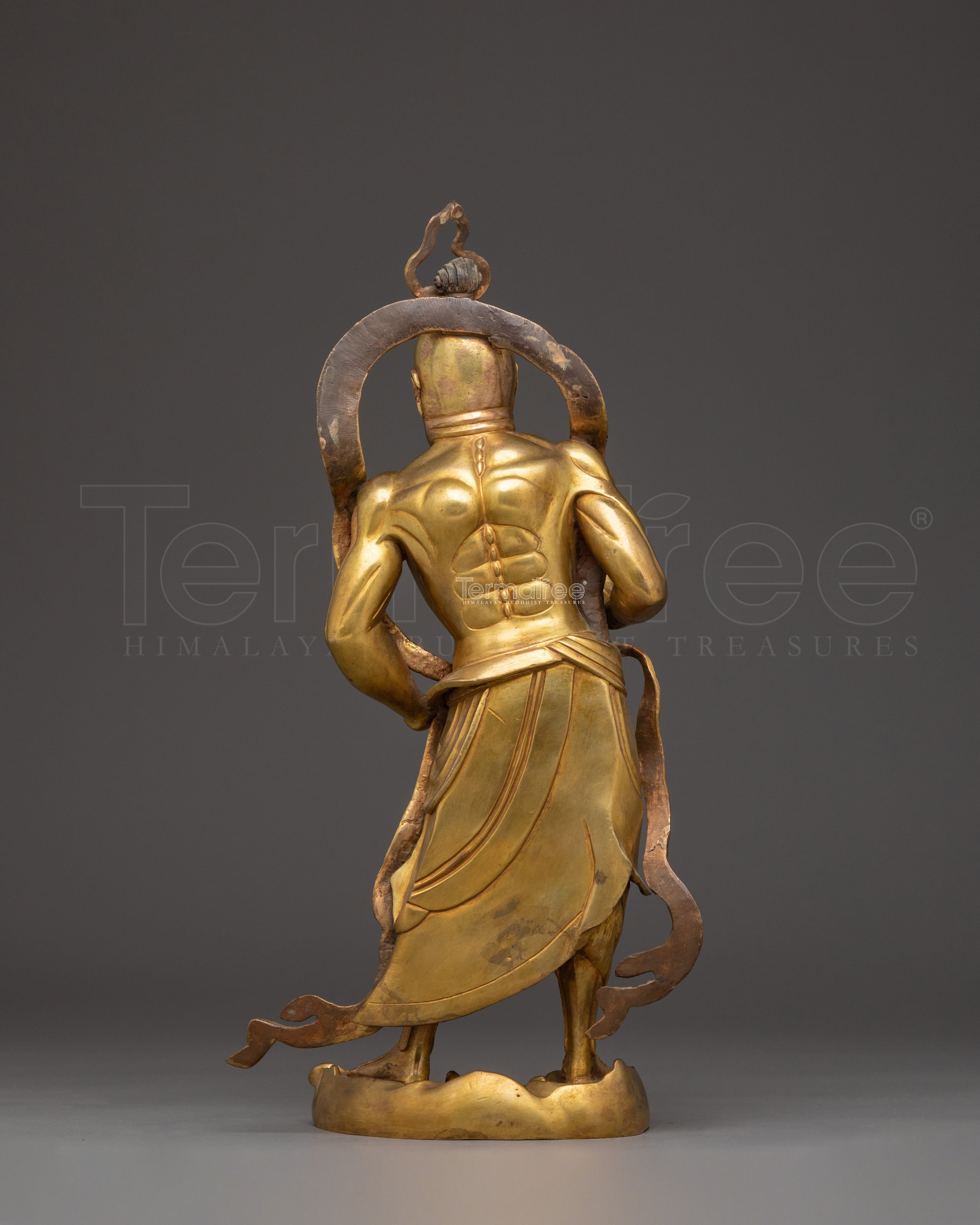 Guardian Deity Nio Statue | Protector of the Dharma