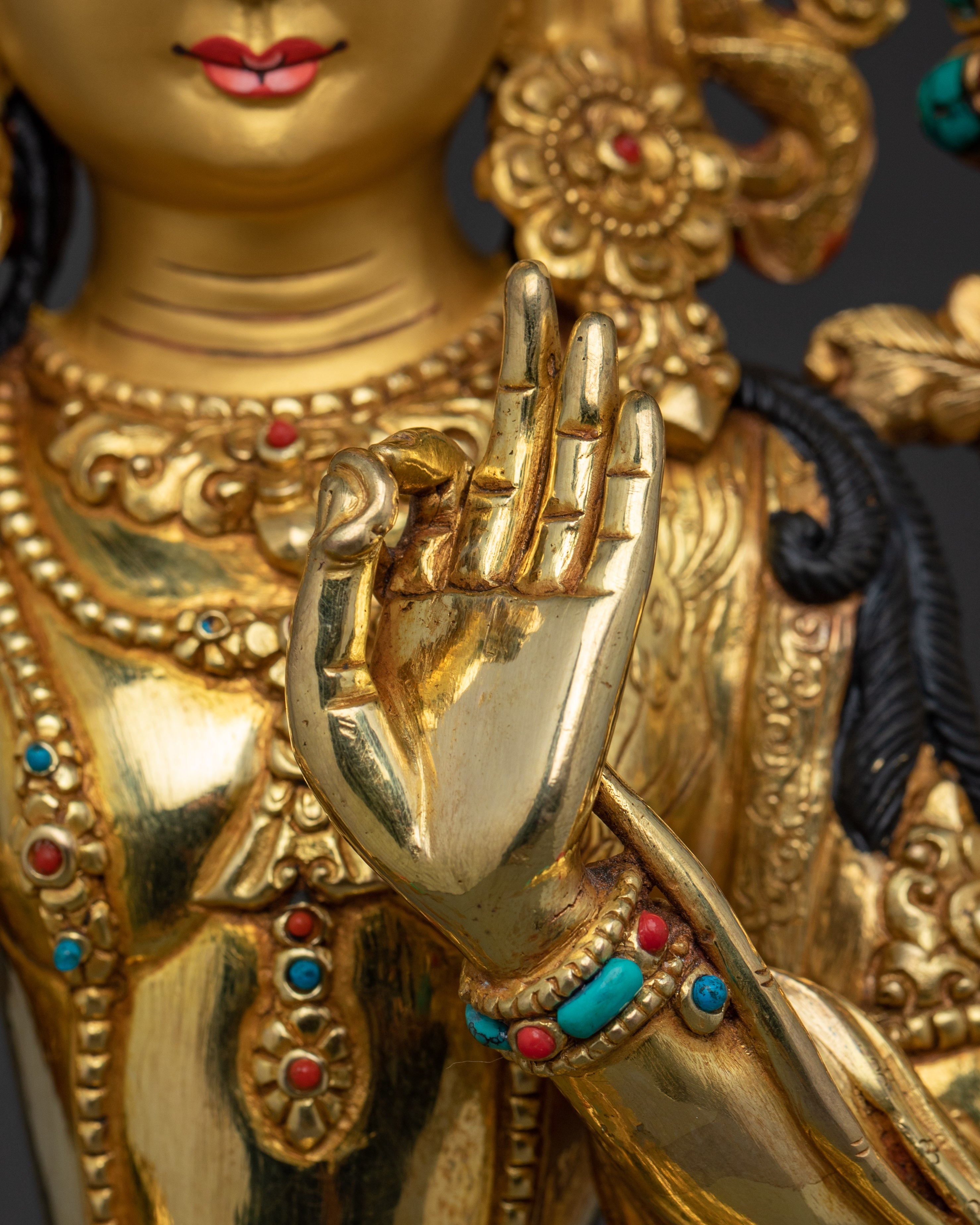 Sculpture of Standing Lokeshwor | Embodiment of Compassion