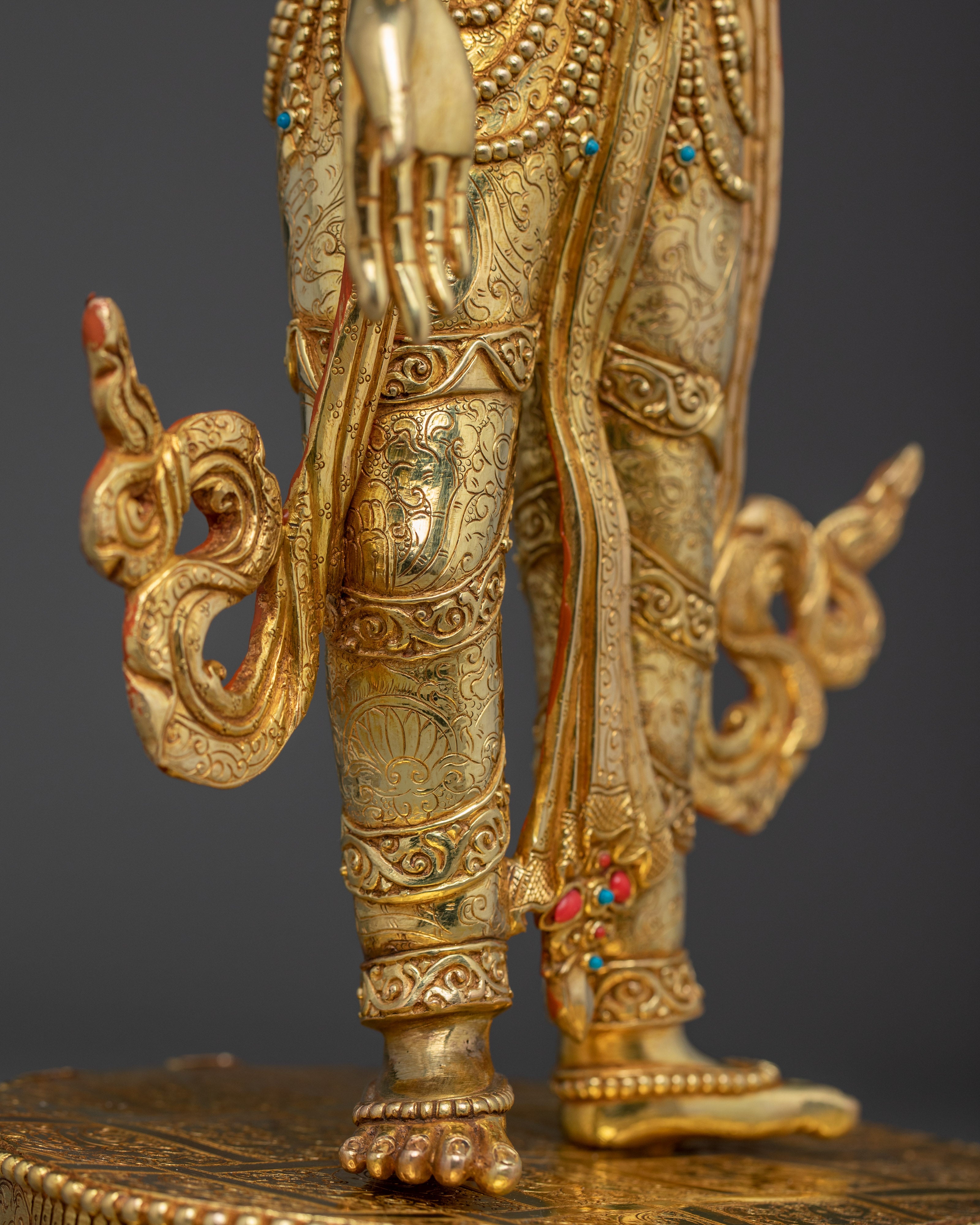 Sculpture of Standing Lokeshwor | Embodiment of Compassion