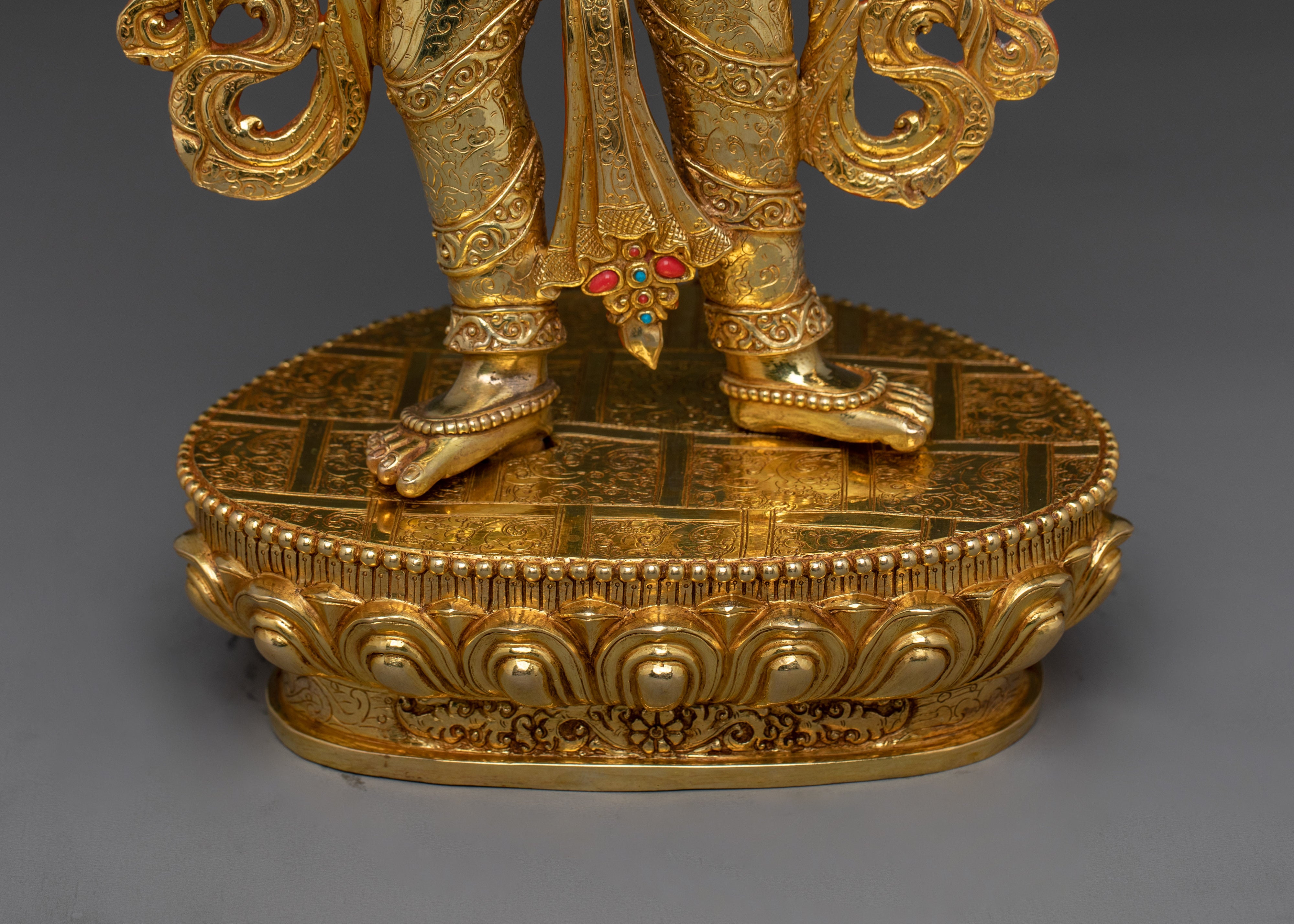 Sculpture of Standing Lokeshwor | Embodiment of Compassion