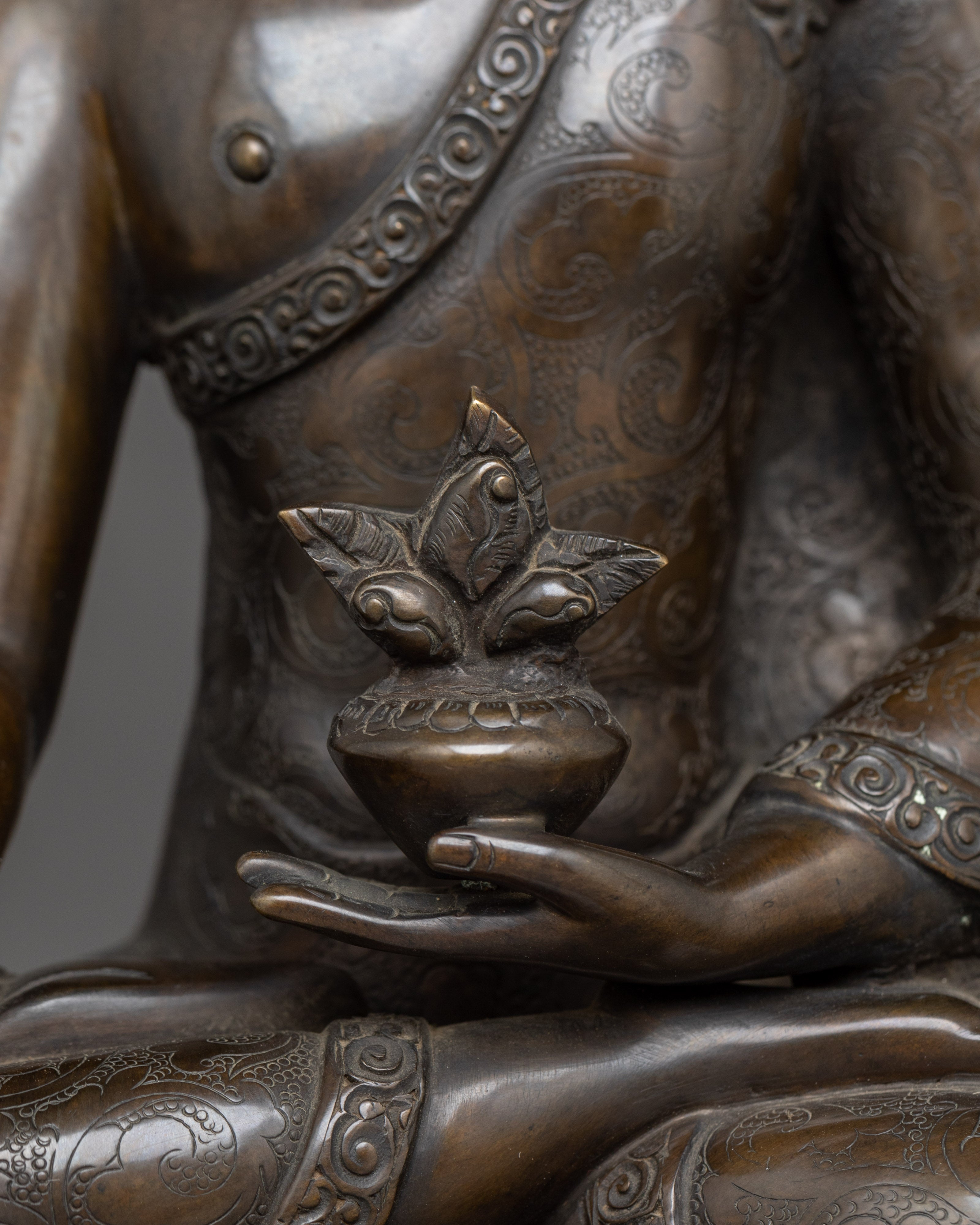 Handmade Buddhist Art of Medicine Buddha | The Supreme Healer of Body and Mind