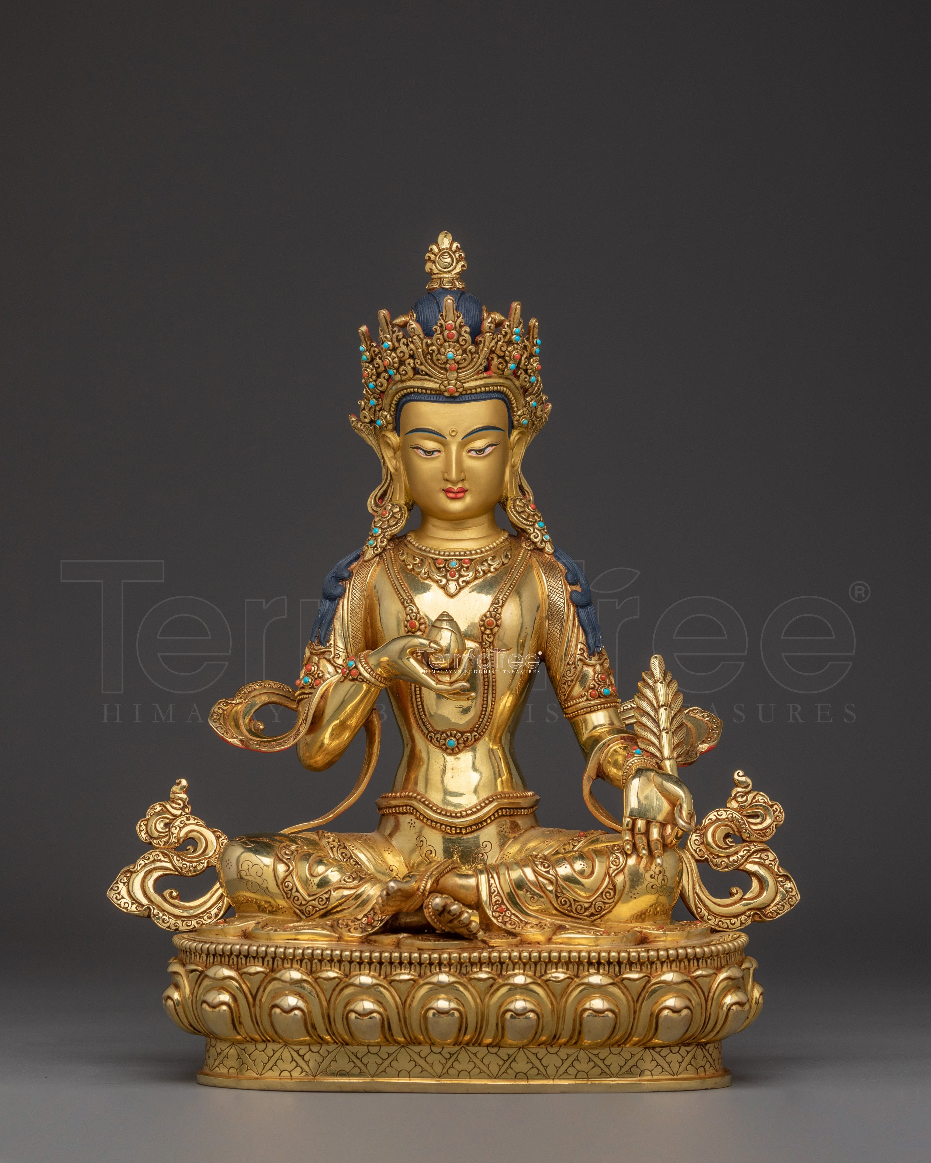 Compassionate Kshitigarbha Statue | Protector of the Dead and Children