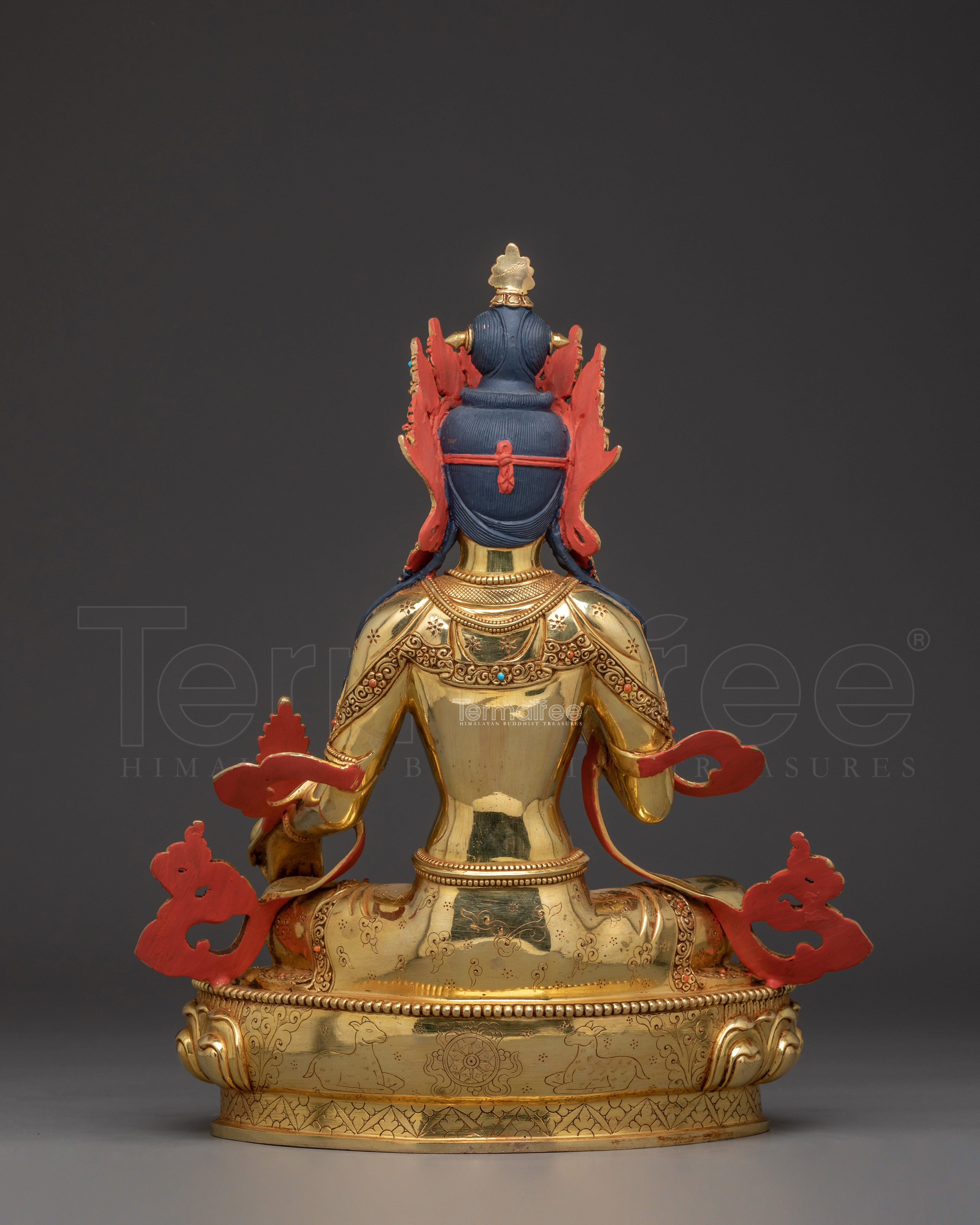 Compassionate Kshitigarbha Statue | Protector of the Dead and Children