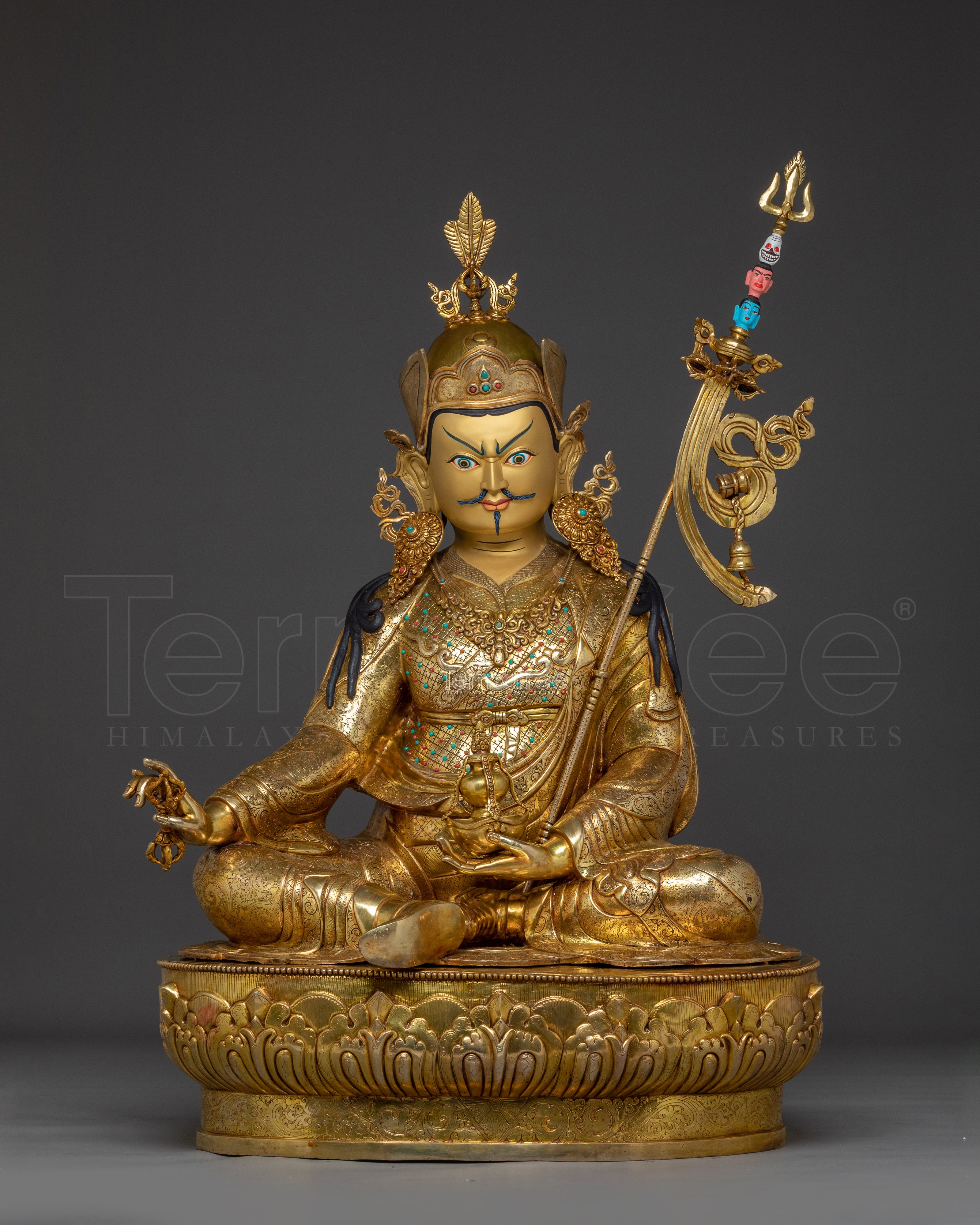 Nepalese Craft Guru Rinpoche Figurine | Precious Guru Padmasambhava