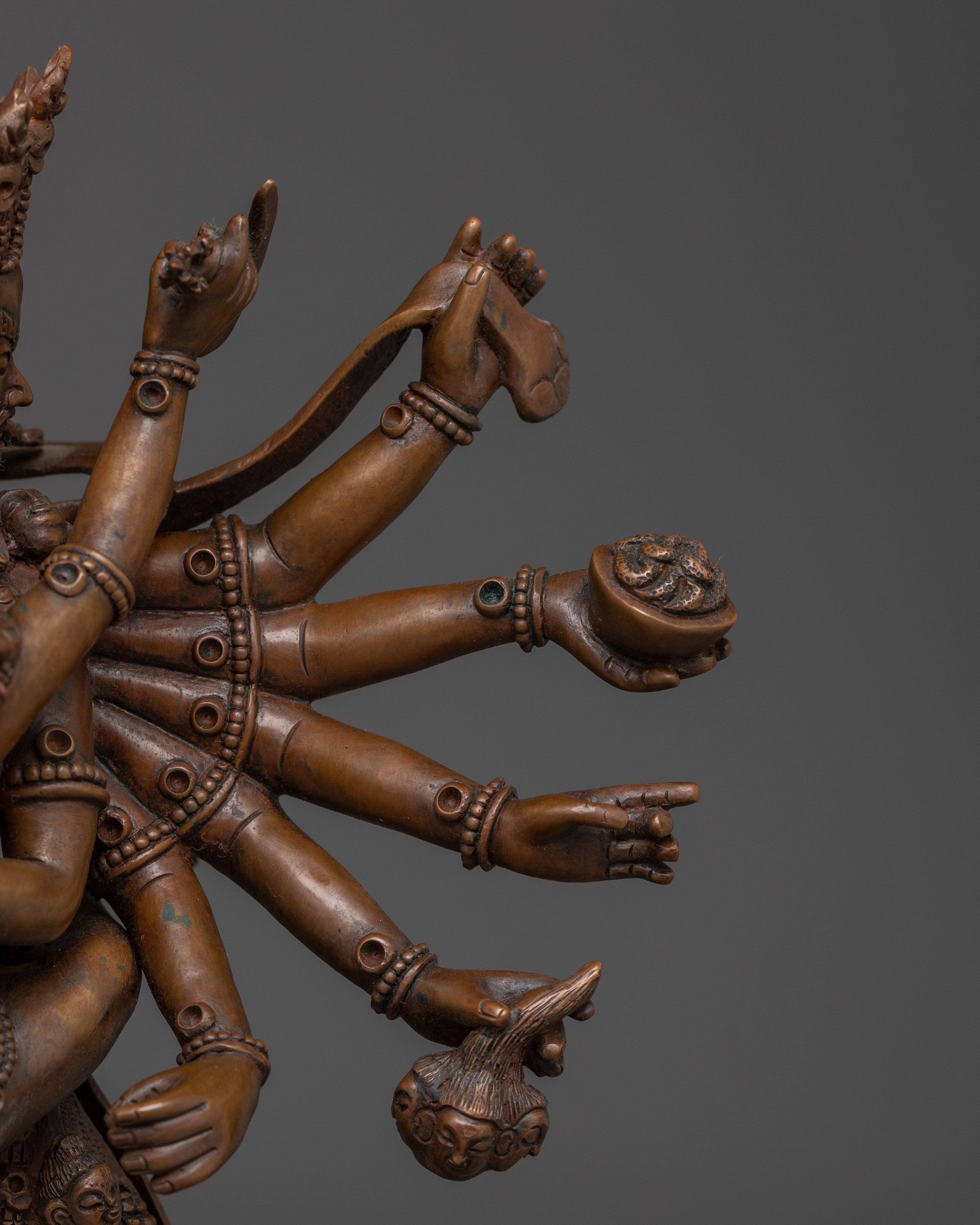 Heruka Chakrasambhara Statue | Tantric Yab-Yum Deity of Vajrayana Buddhism
