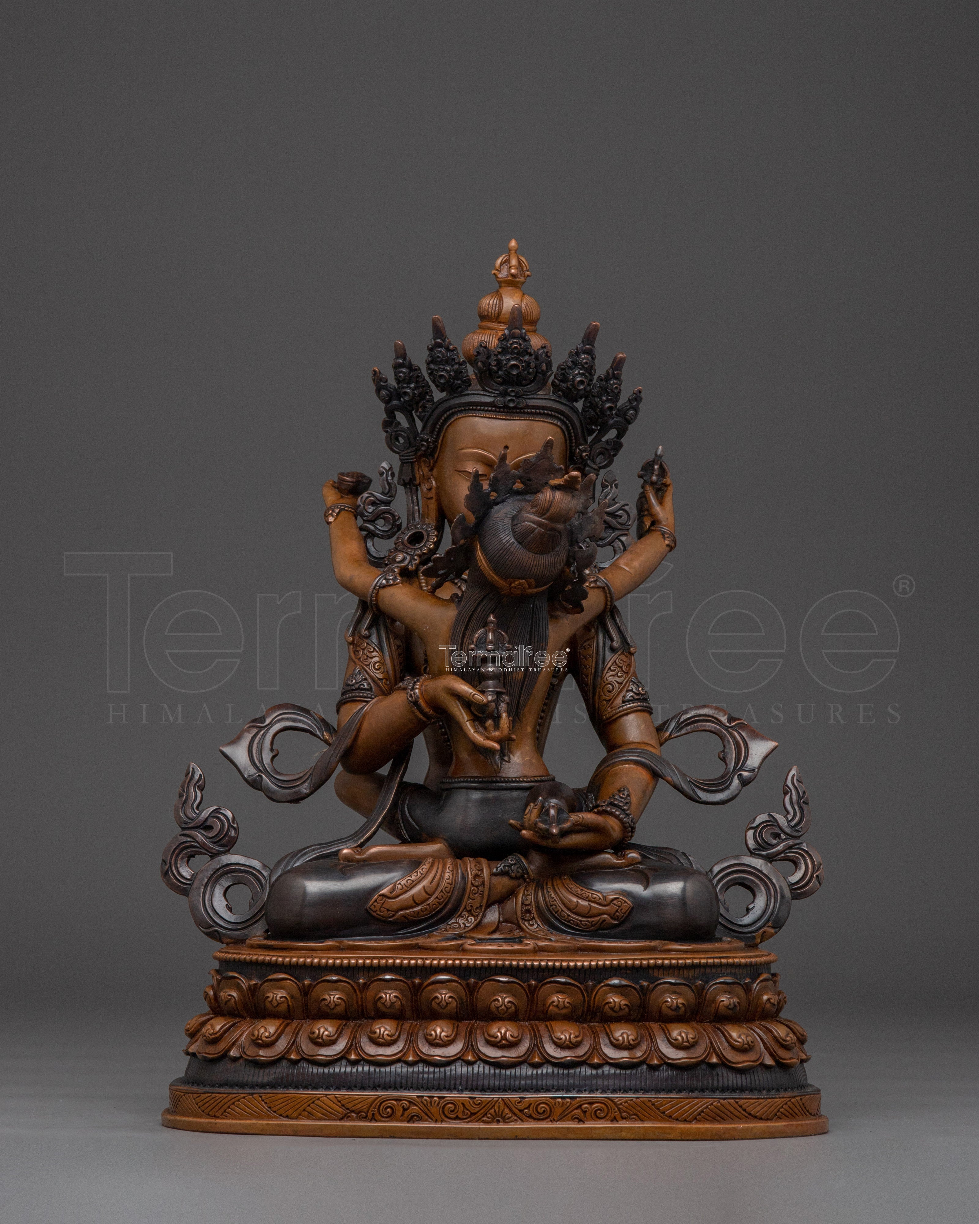 Vajrasattva and Vajravarahi Statue | Tantric Deity Pair in Yab-Yum Pose