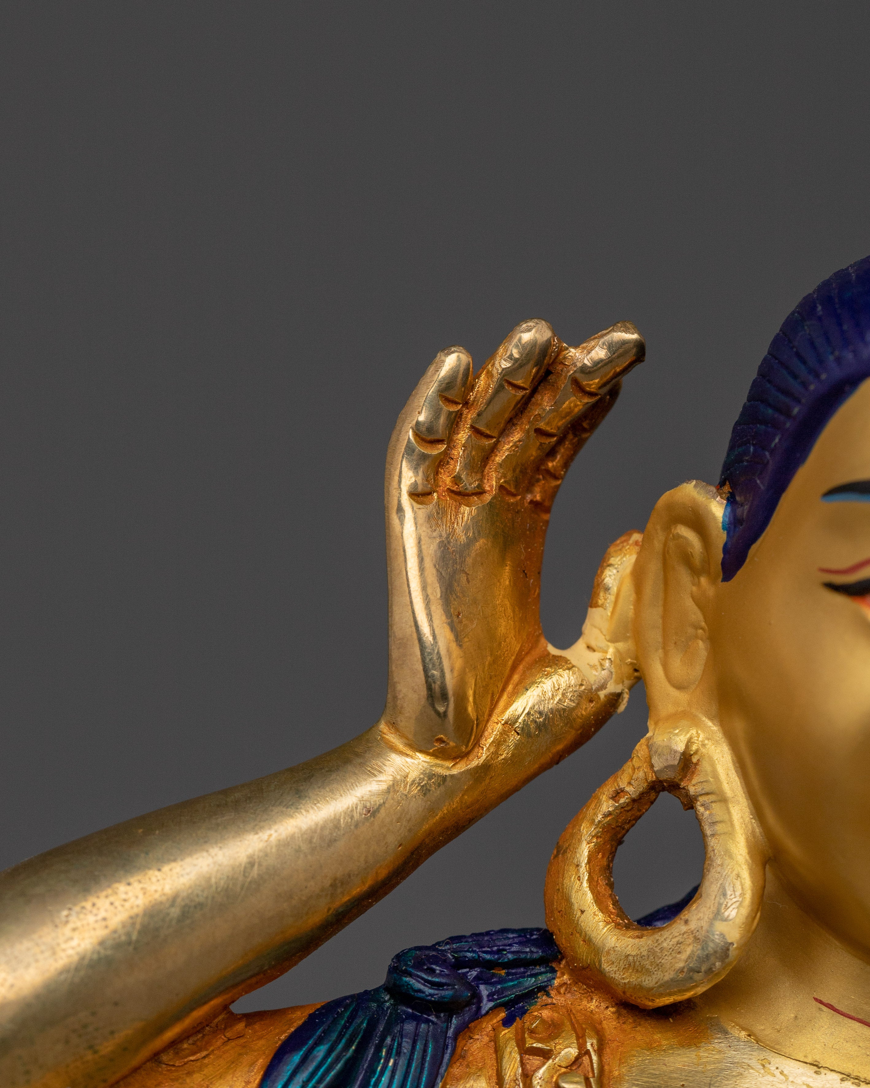 Buddhist Master Milerapa Statue | Disciple of Marpa figurine
