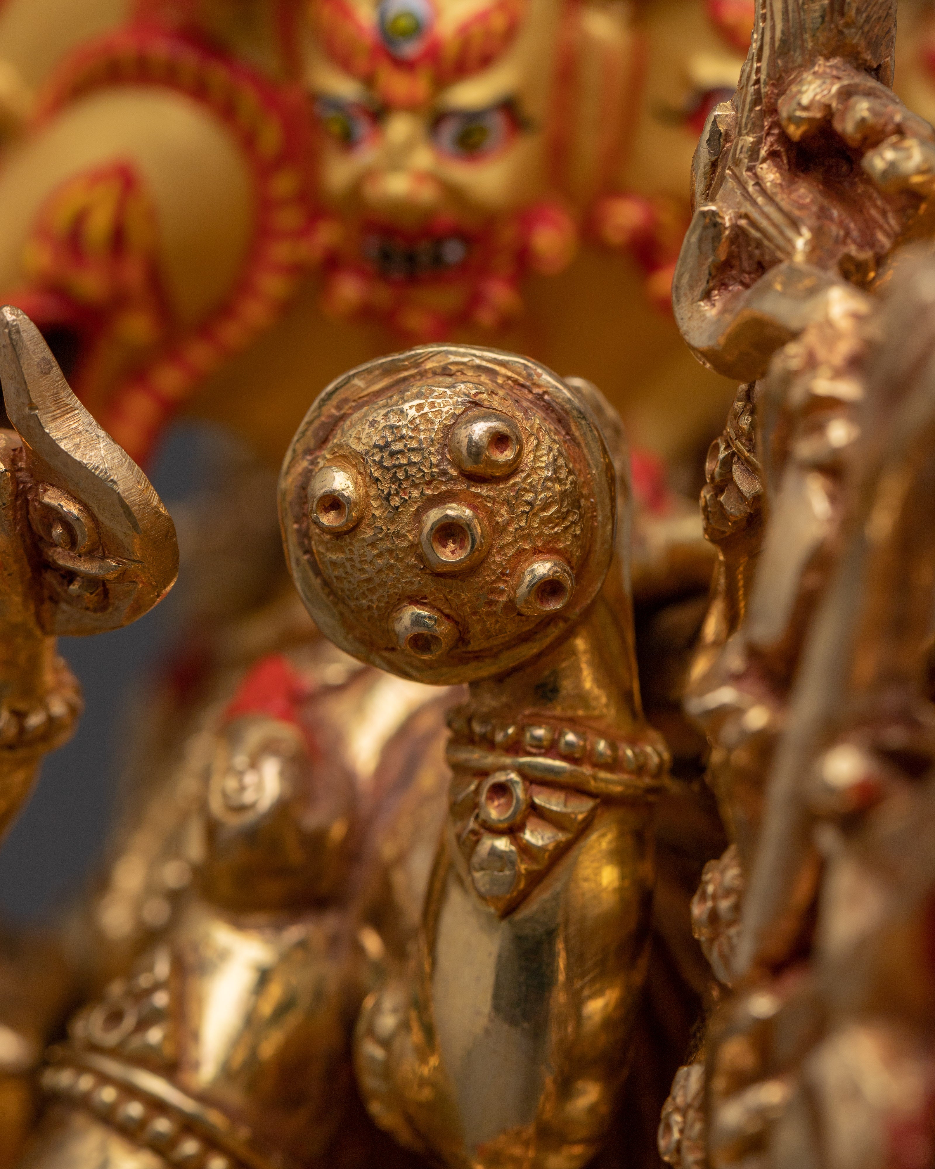 Vajrabhairava Wrathful Statue | Yamantaka - Conqueror of Death