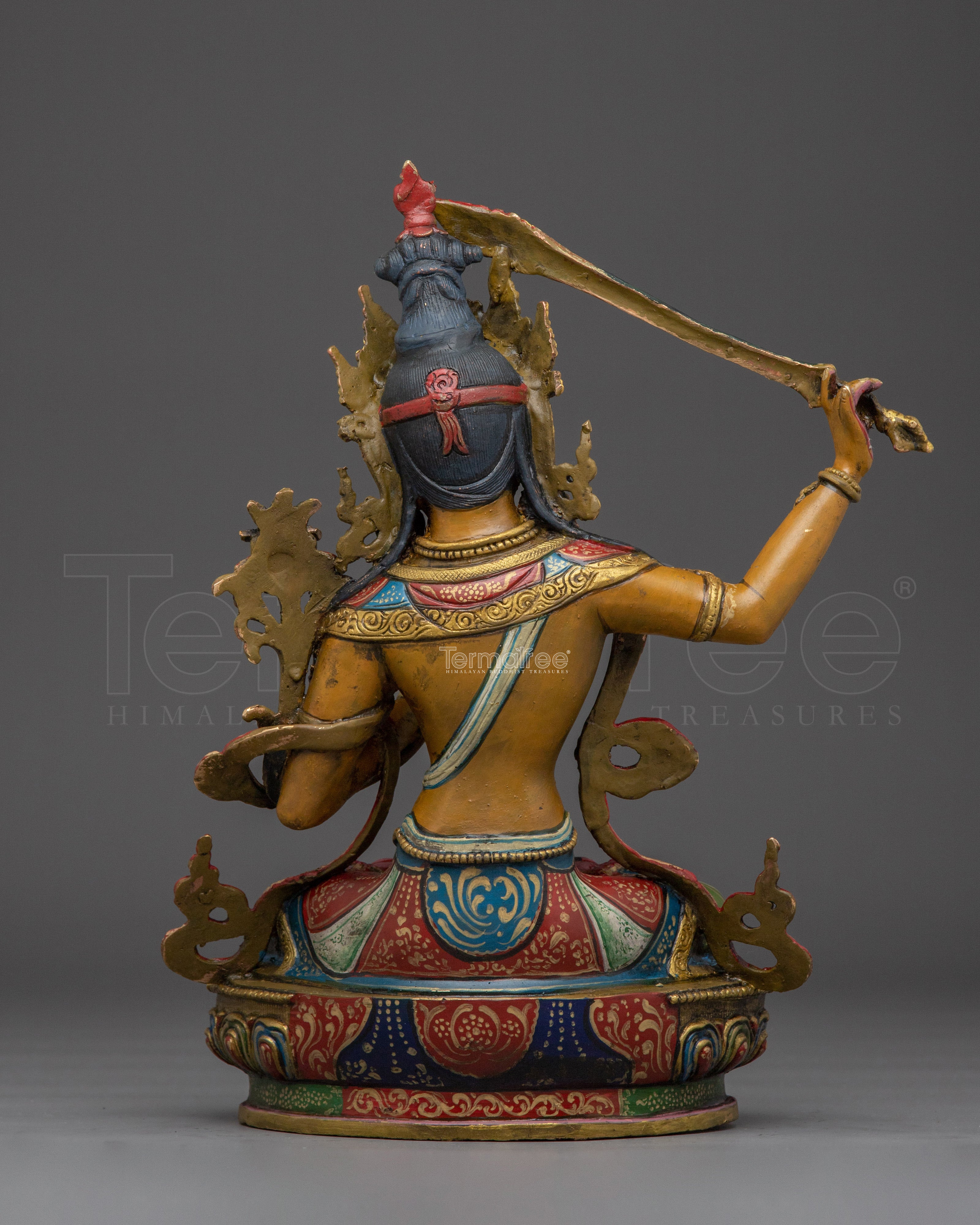 Decorative Manjushri Statue | Wisdom Bodhisattva Manjughosa