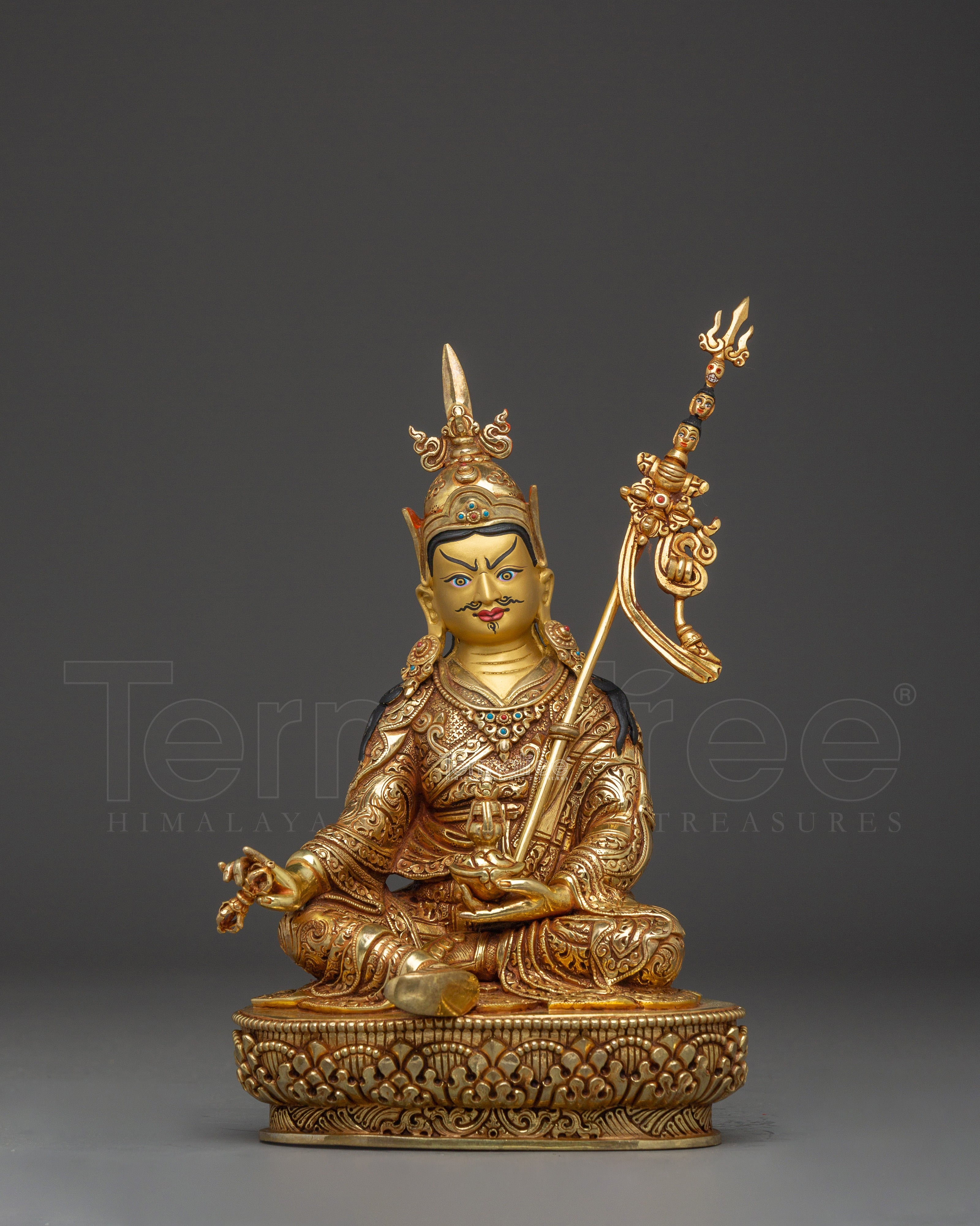 Vajra Master Guru Rinpoche Statue | Padmasambhava - Lotus-born Teacher