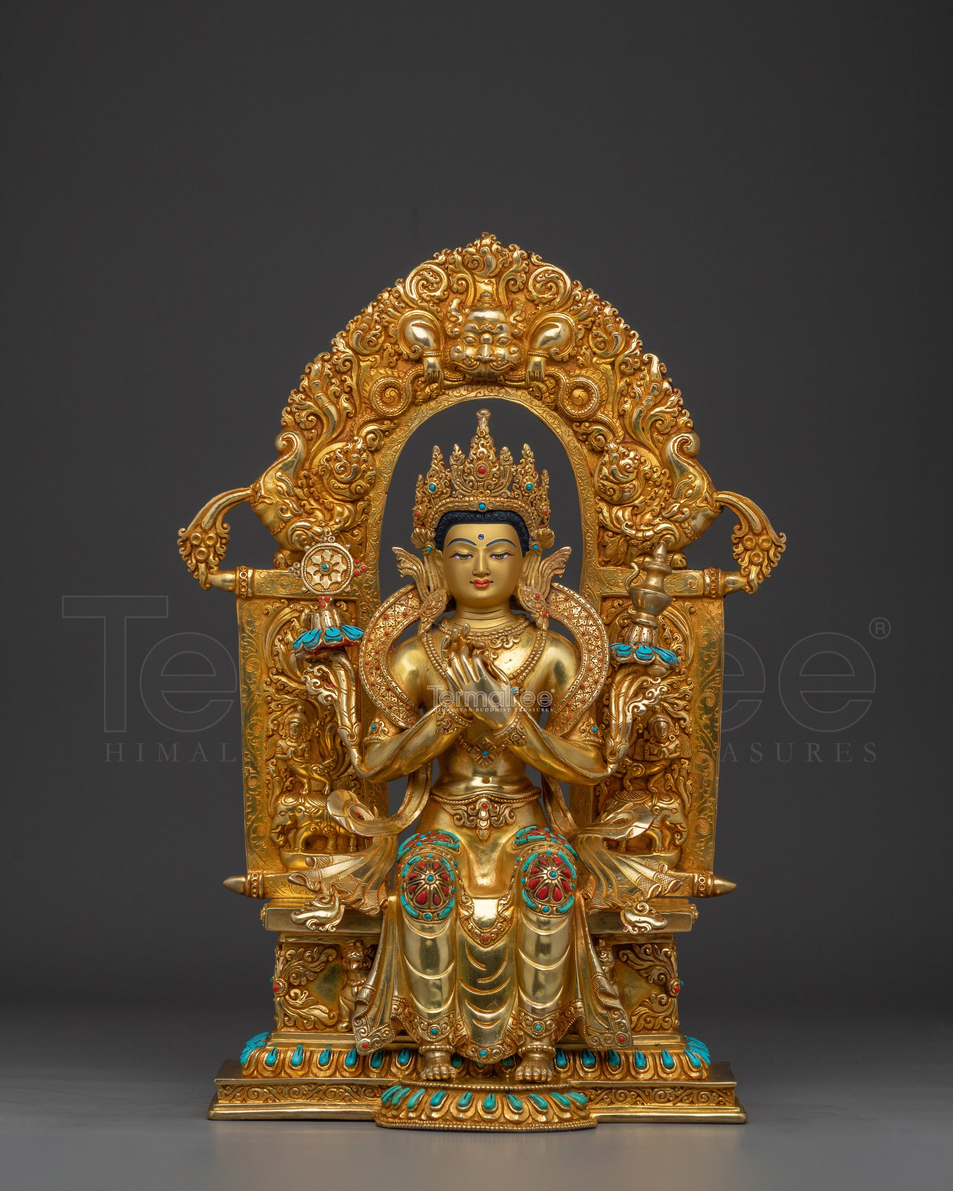 Future Enlightened One Maitreya Buddha | Traditional Artwork