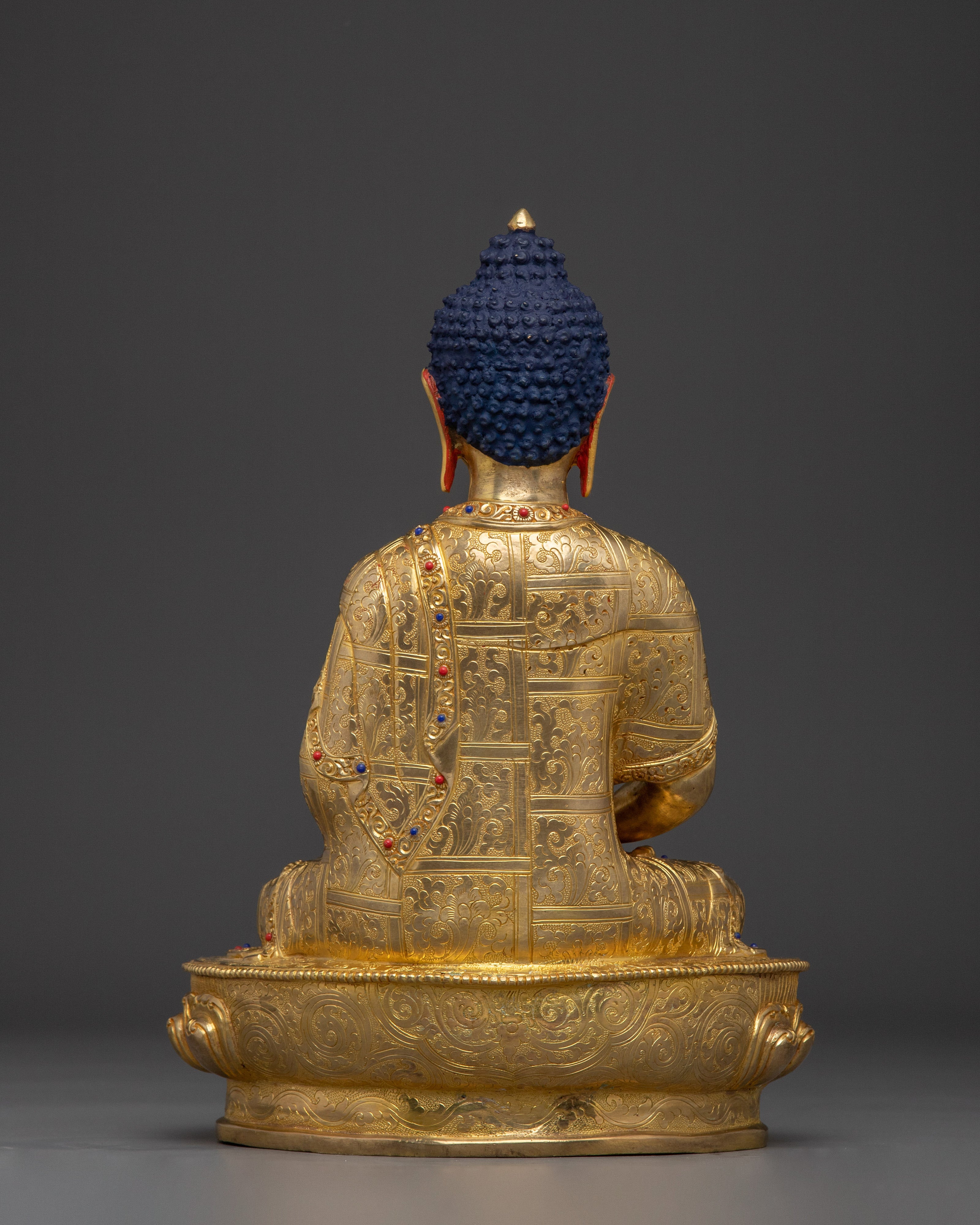 Gold Gilded Amitabha Buddha Statue | Buddha of Infinite Light