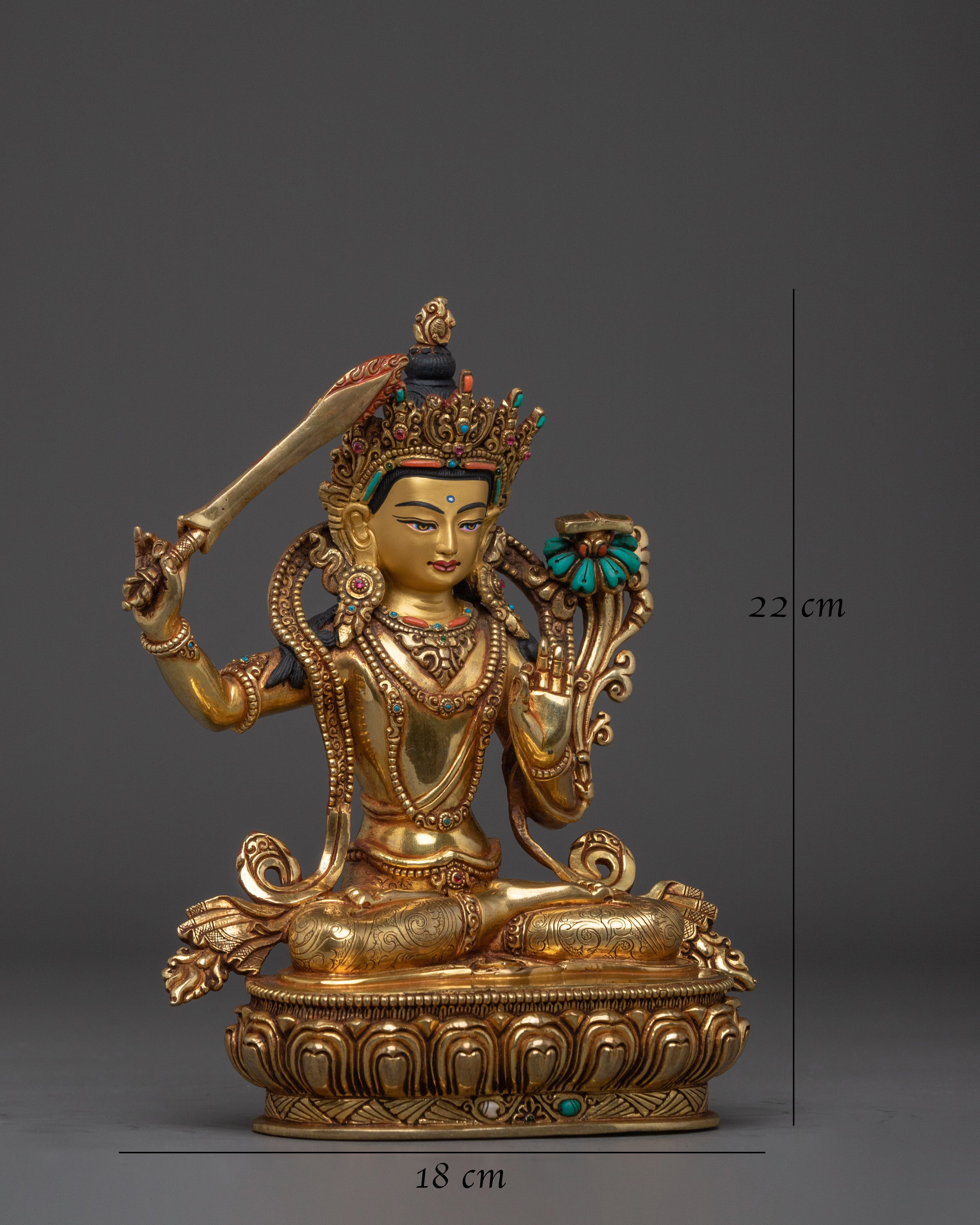 supreme-wisdom-deity-manjushri-statue