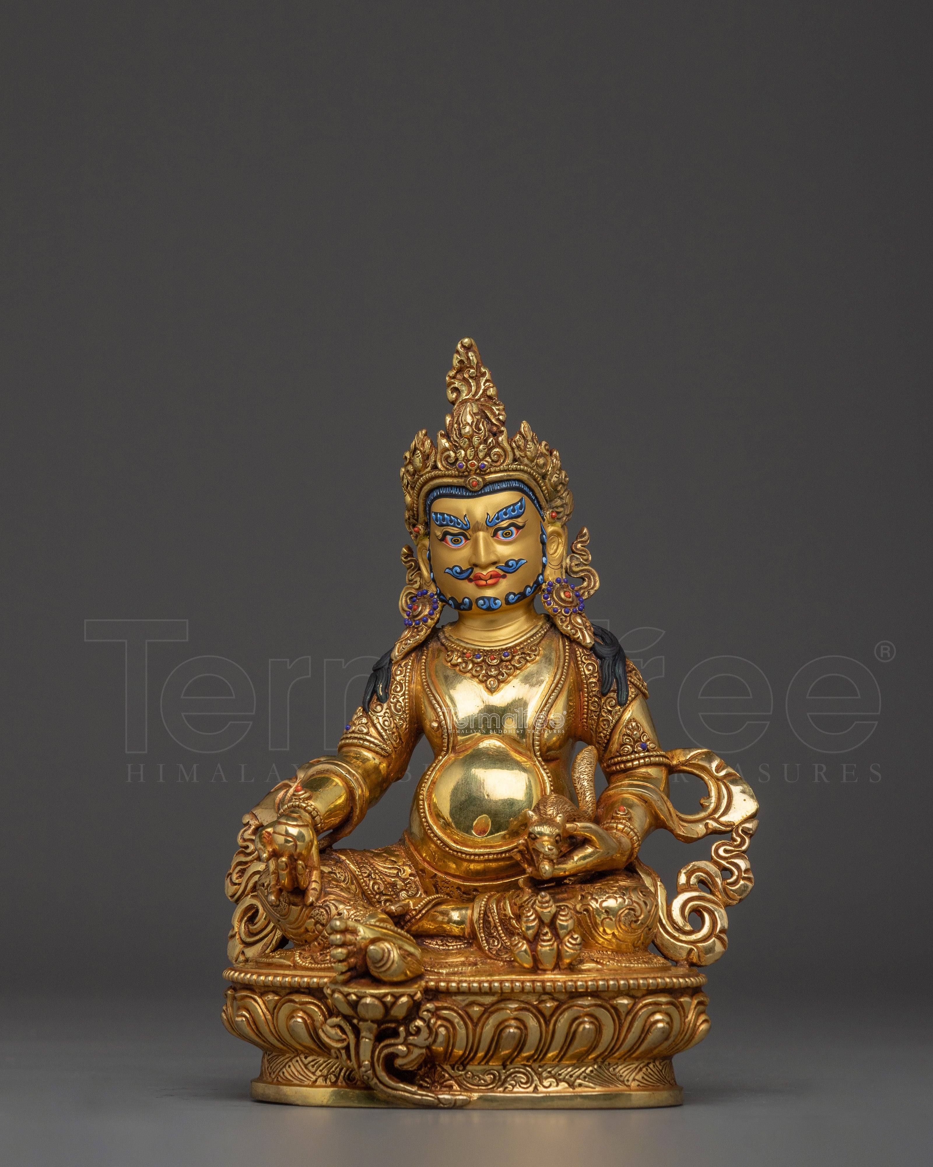 Buddhist Prosperity God Dzambhala | Tibetan Wealth Deity for Abundance