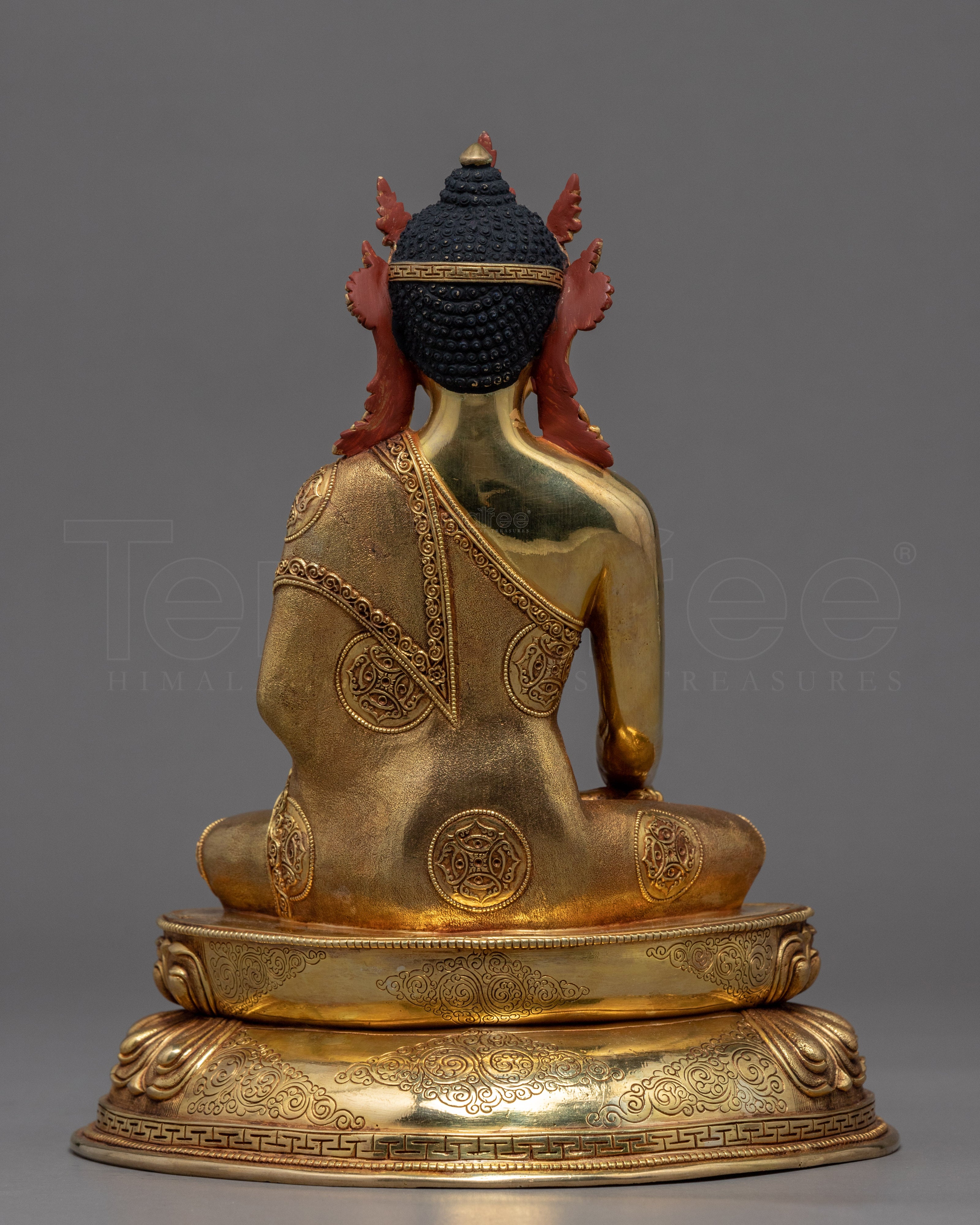 Shakyamuni Buddha Statue Art | Traditional Himalayan Statue
