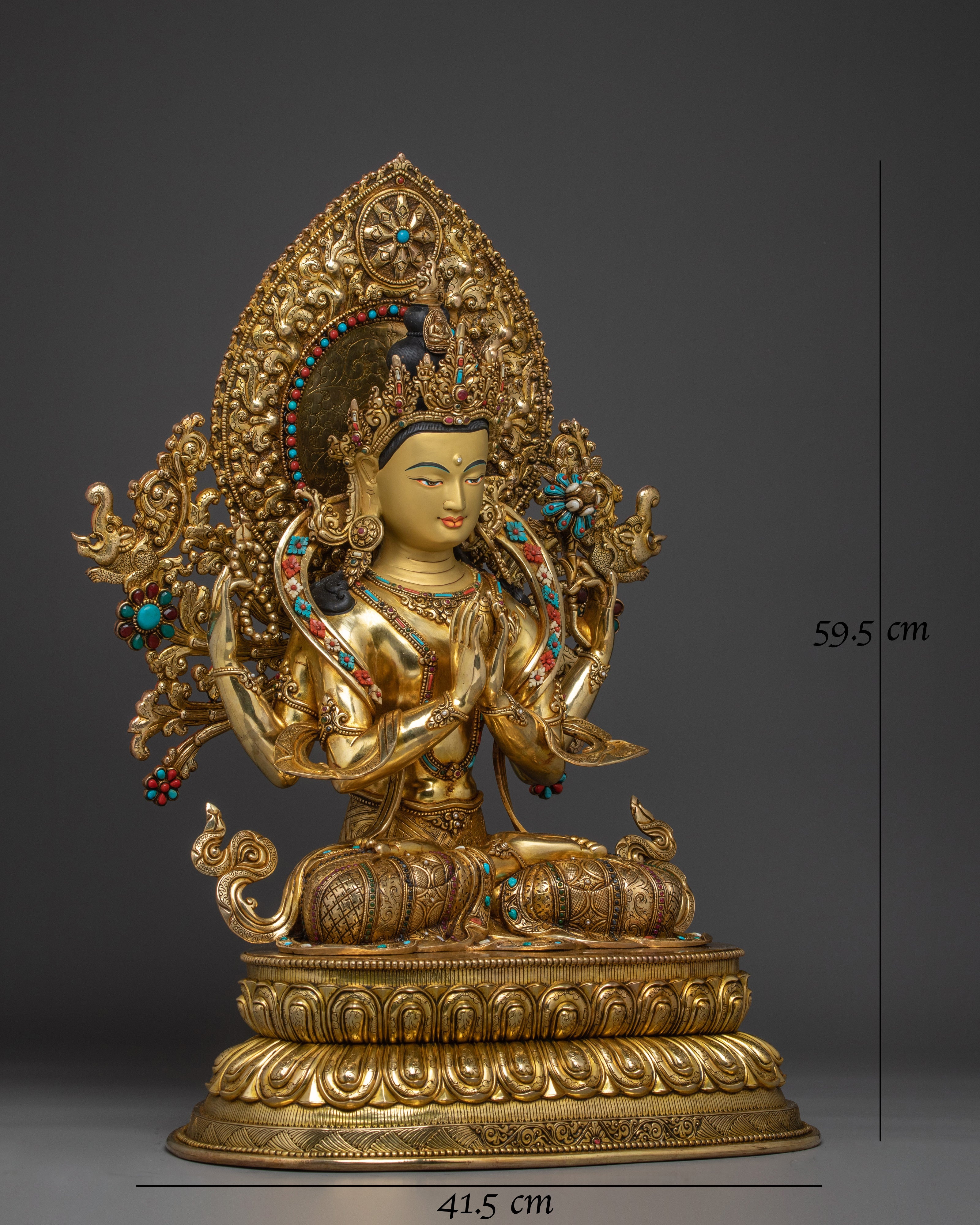 Four-Armed Chenrezig Artwork