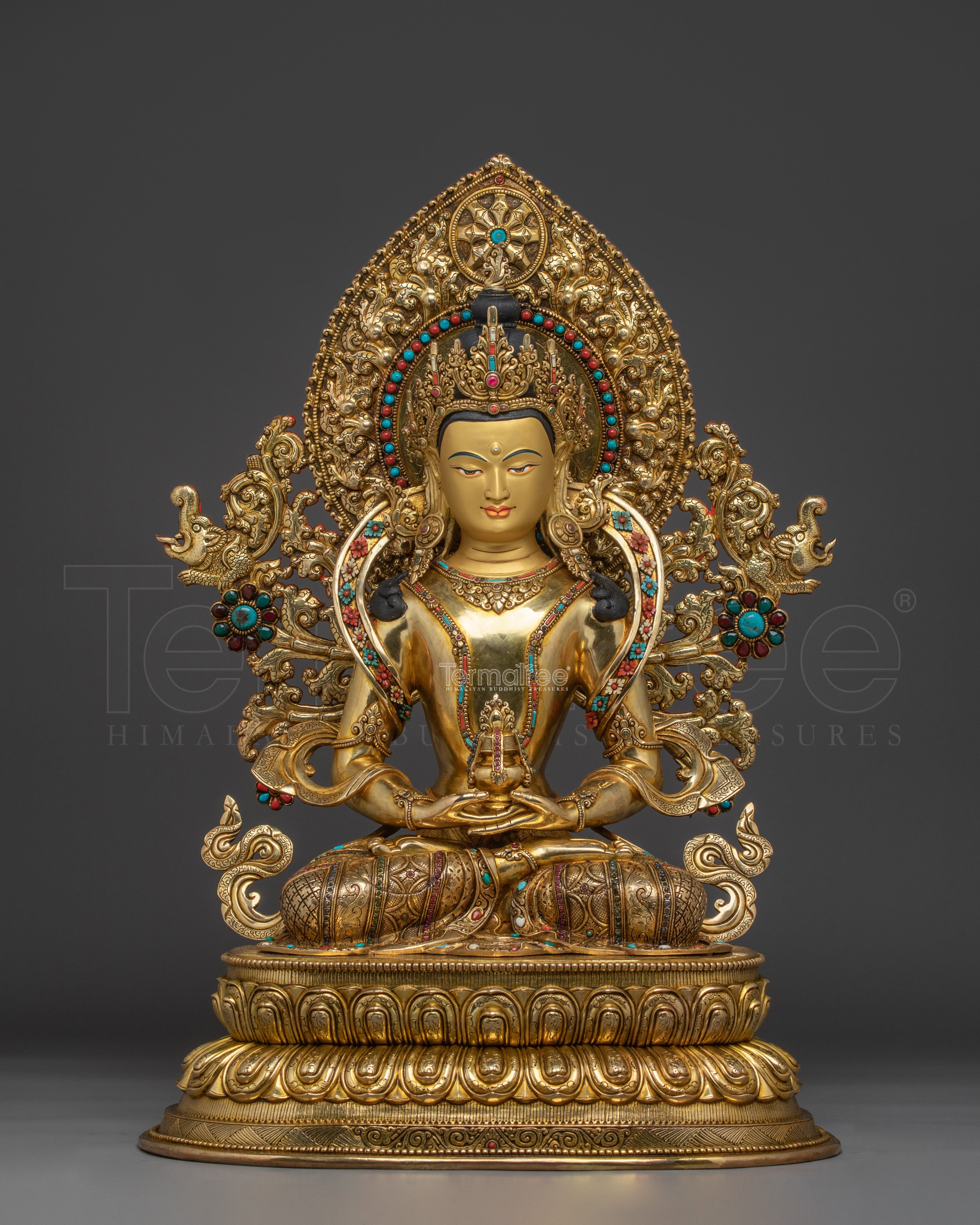 Divine Amitayus Artwork | Buddha of Infinite Light