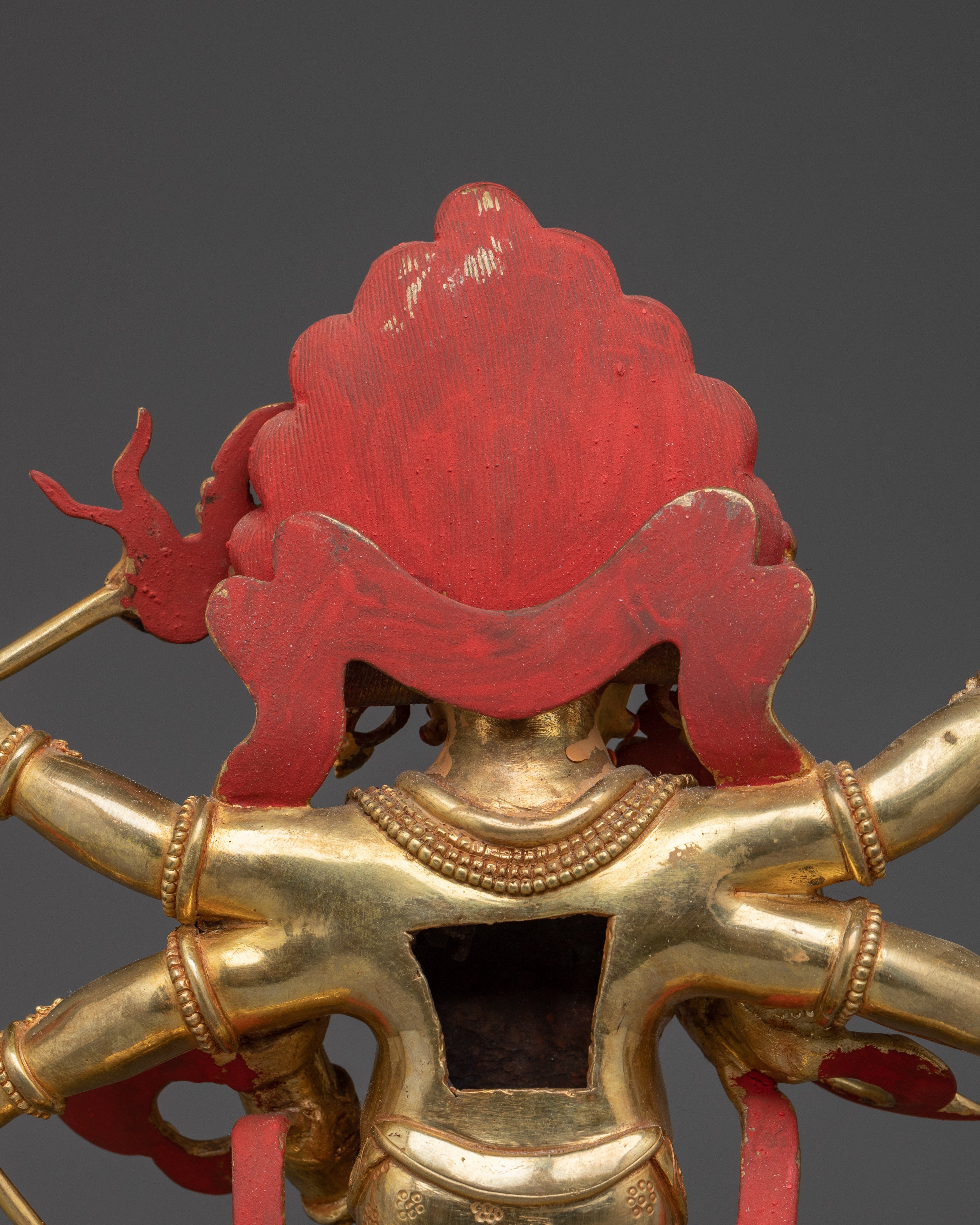 Tibetan Deity White Mahakala | Protector of the Dharma