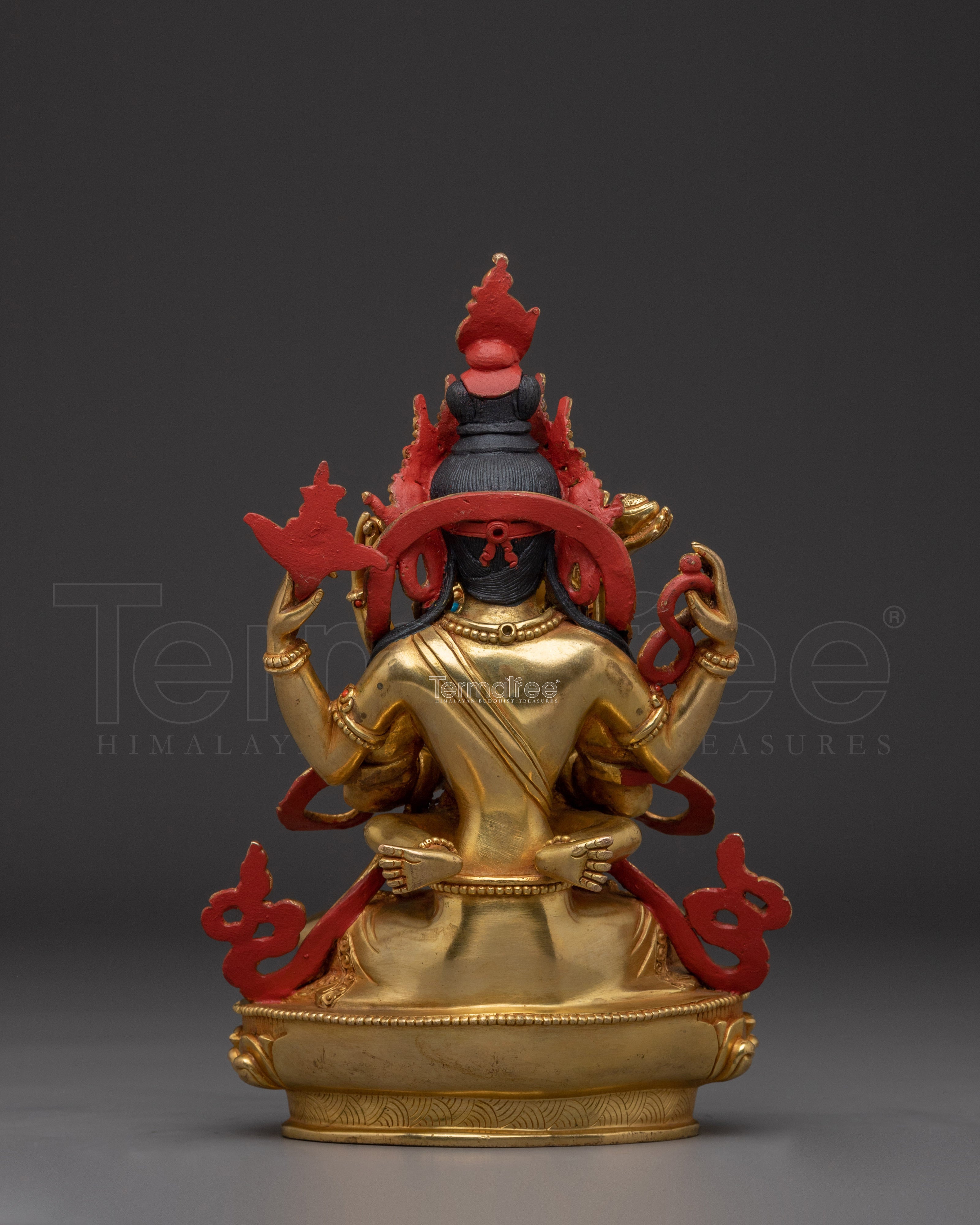Chenresig With Consort Statue | Bodhisattva of Compassion