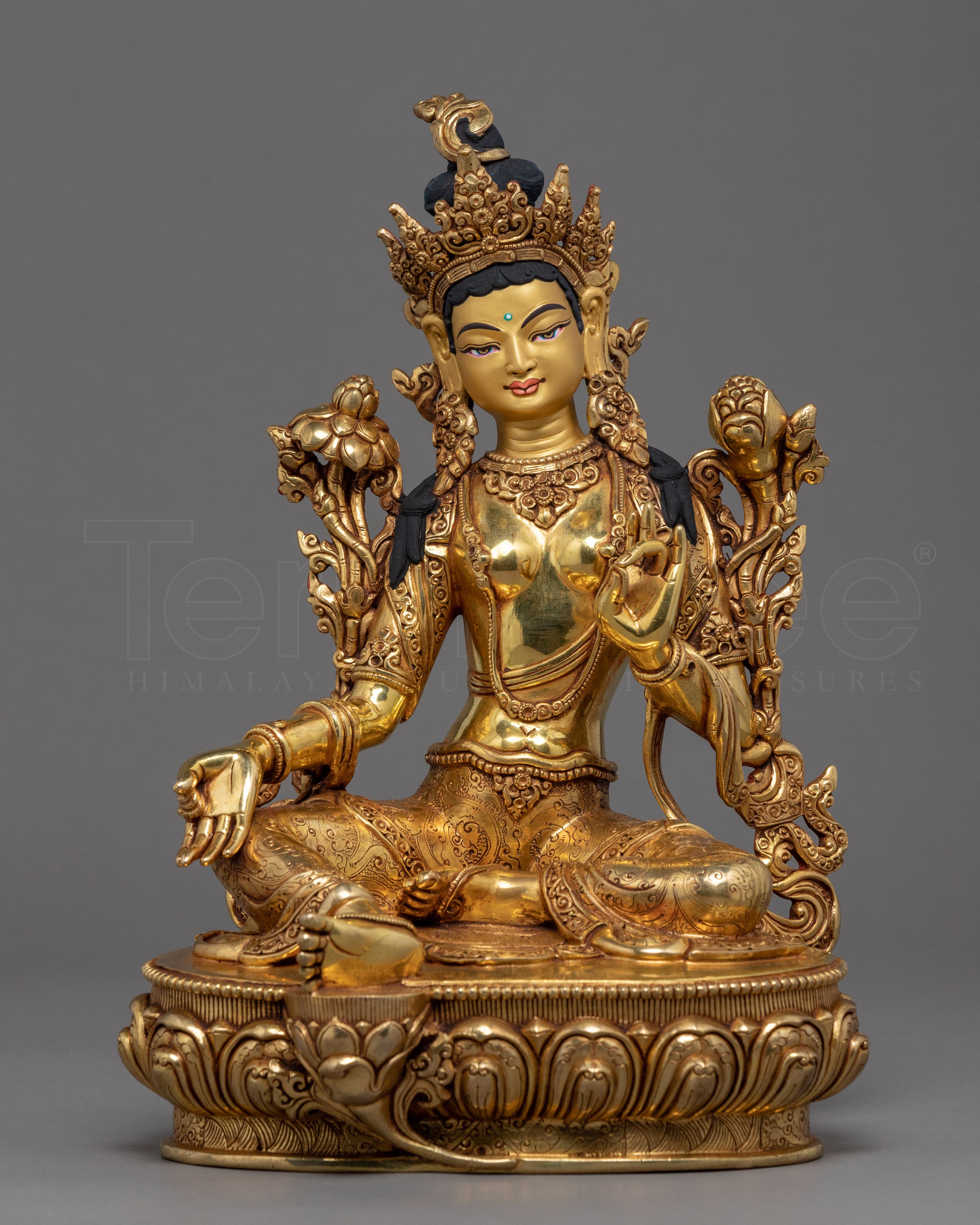 Green Tara Sculpture Himalayan Art | Mother Tara Statue