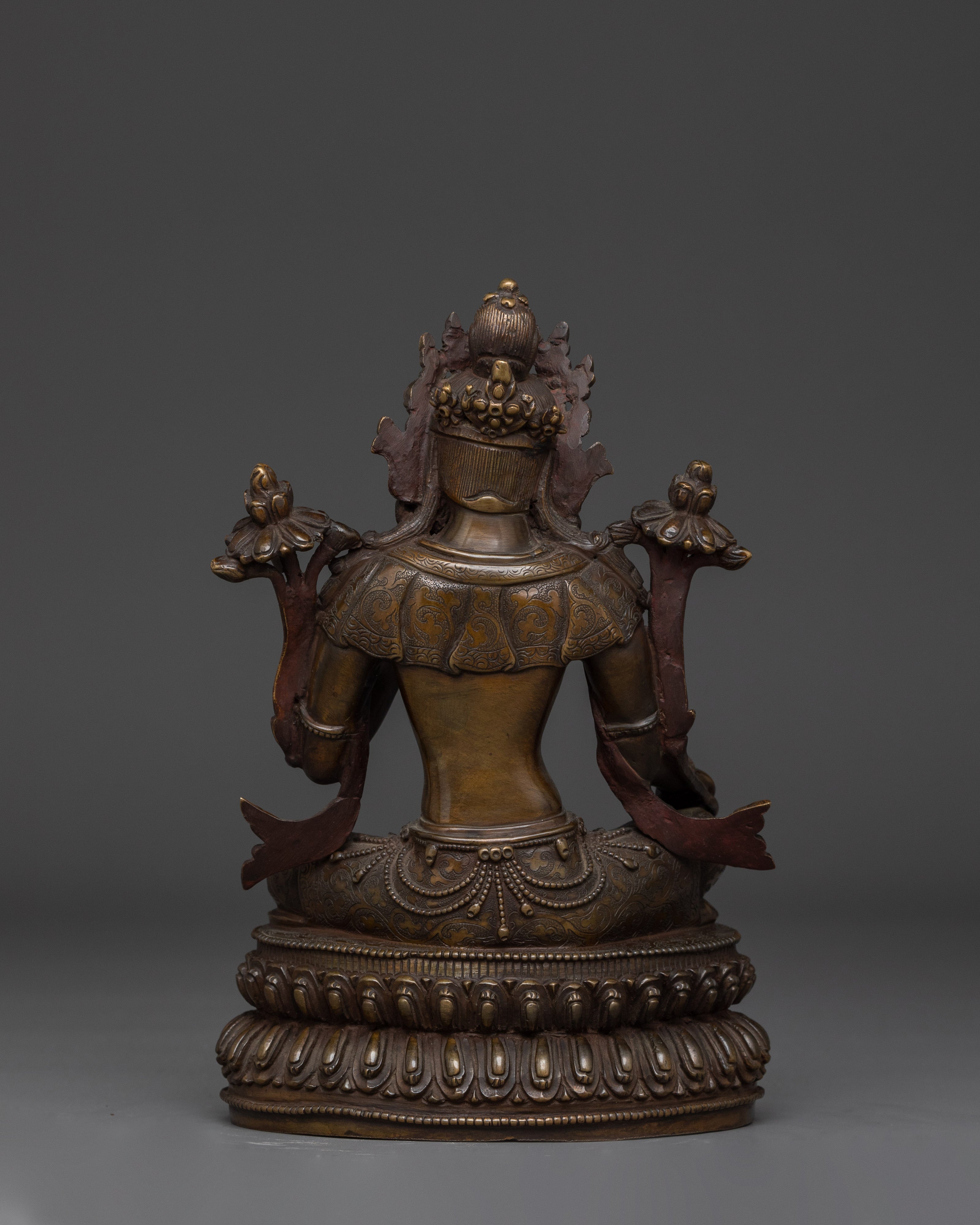 Shyama Tara - Mother of All Buddhas | Majestic Green Tara Sculpture