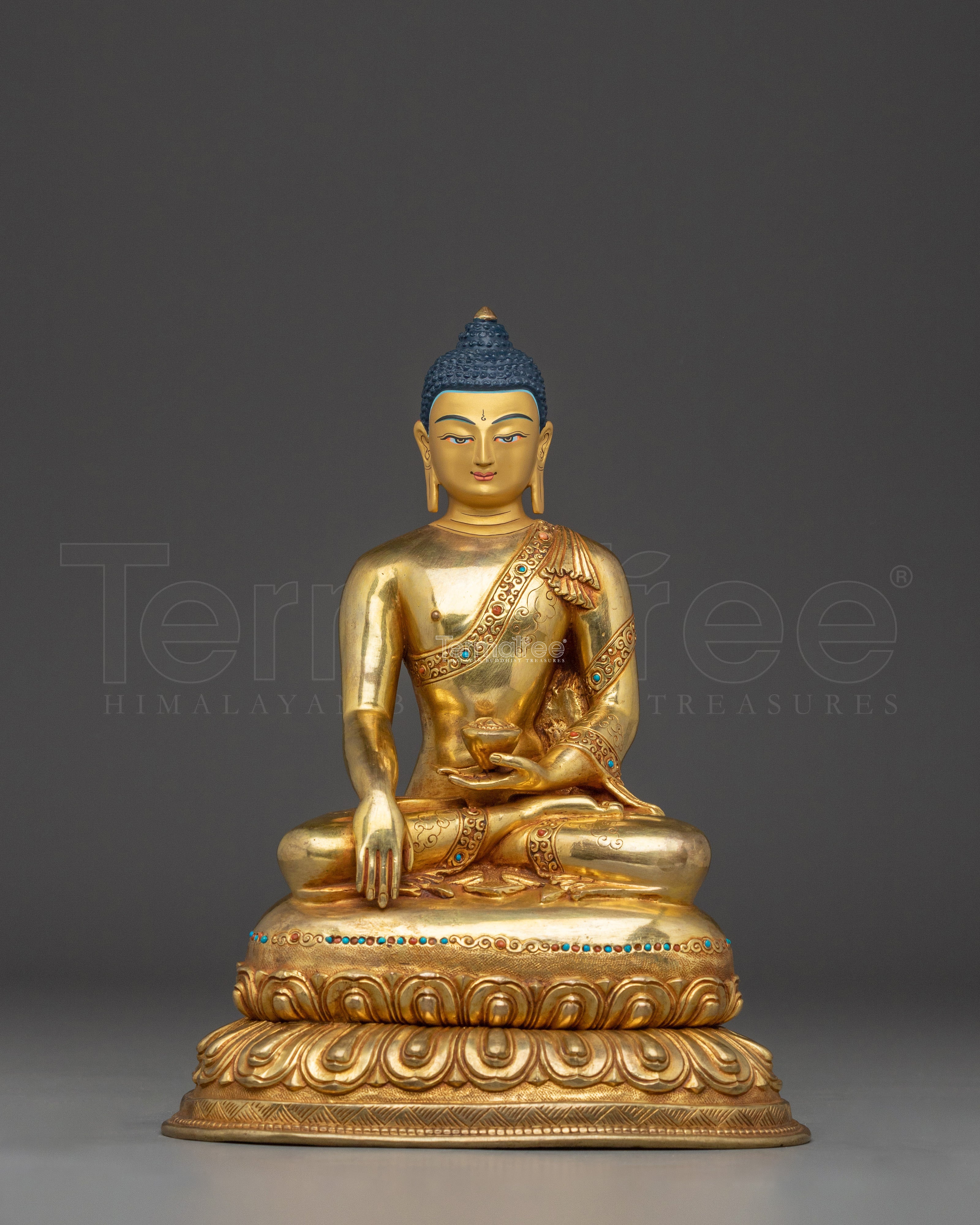 Buddhist Artwork of Shakyamuni Buddha | Peaceful Deity