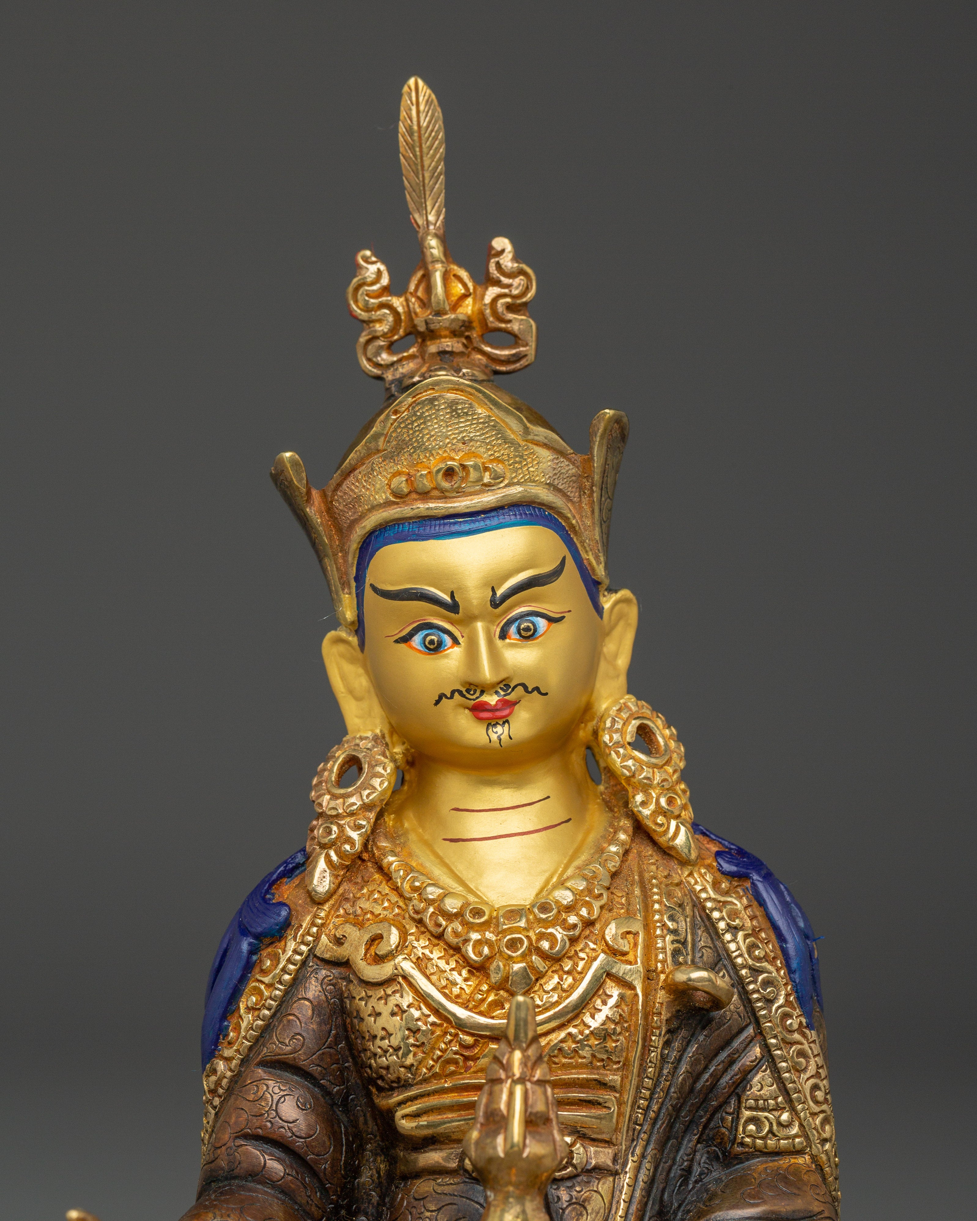 Devotional Artwork of Guru Rinpoche | Lotus-Born Master