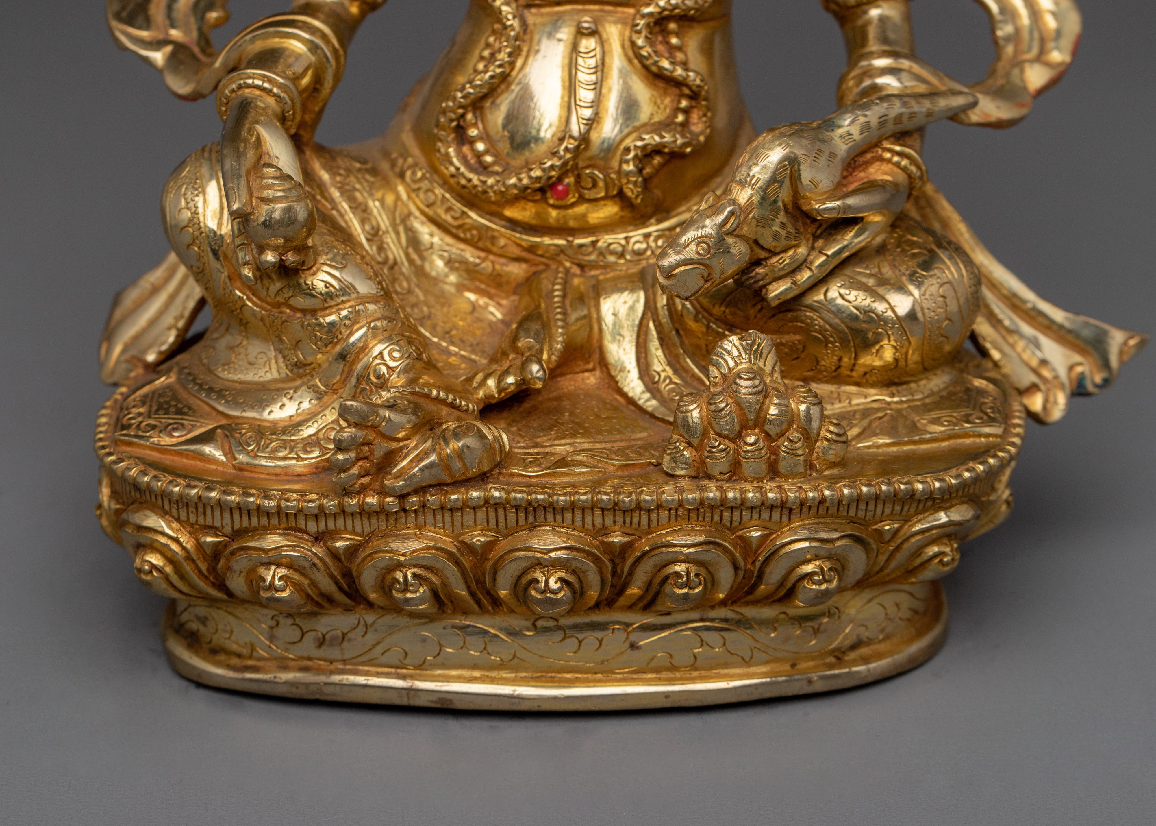 Dzambhala Deity of Wealth Artwork | Lord of Treasure