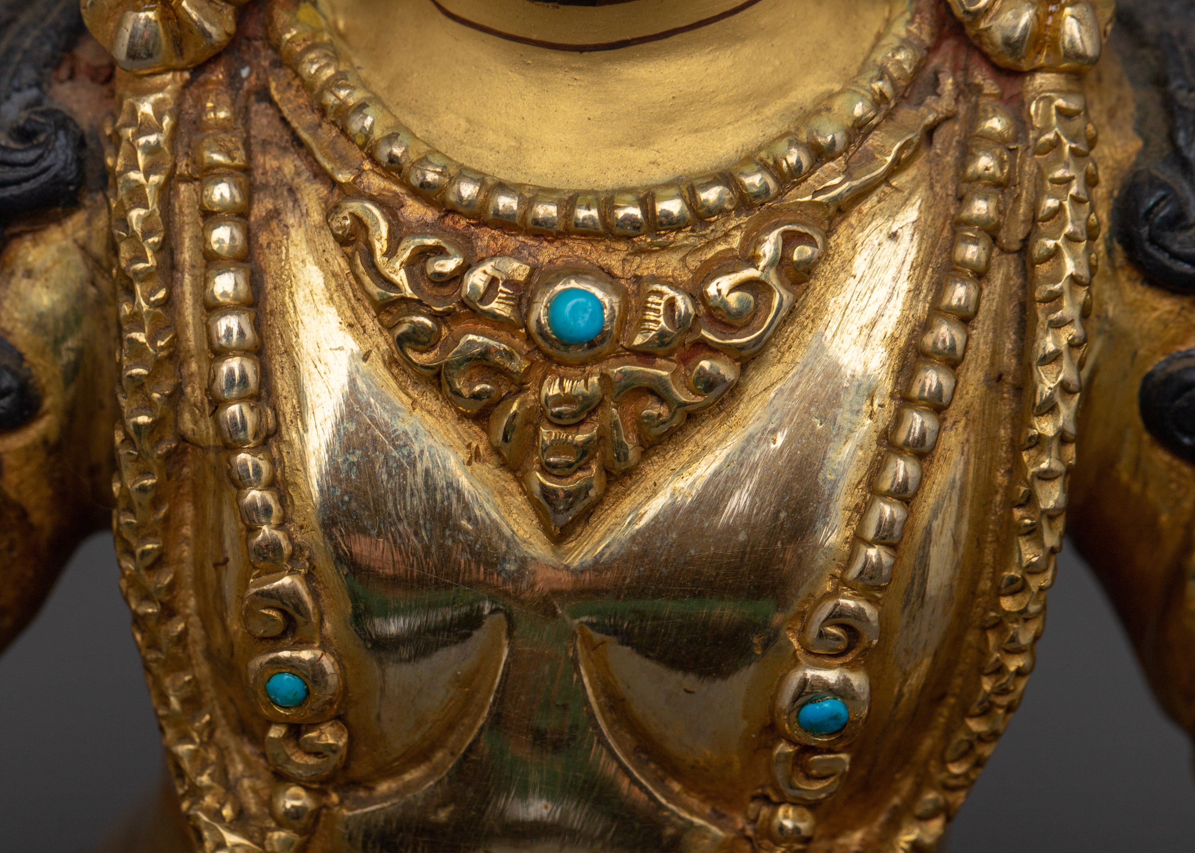 Dzambhala Deity of Wealth Artwork | Lord of Treasure