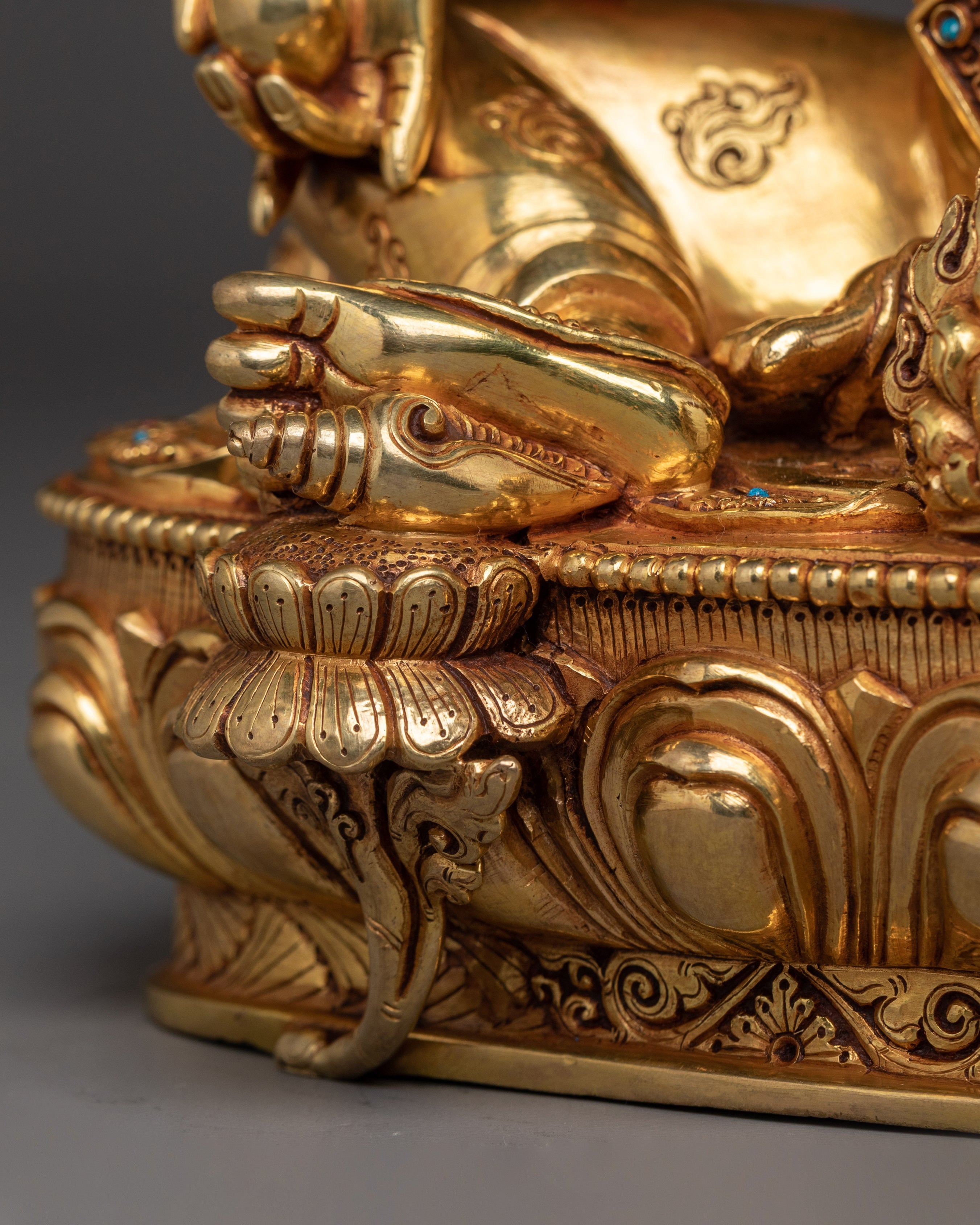 Nepalese Art of Dzambhala | Tibetan Buddhist Prosperity God