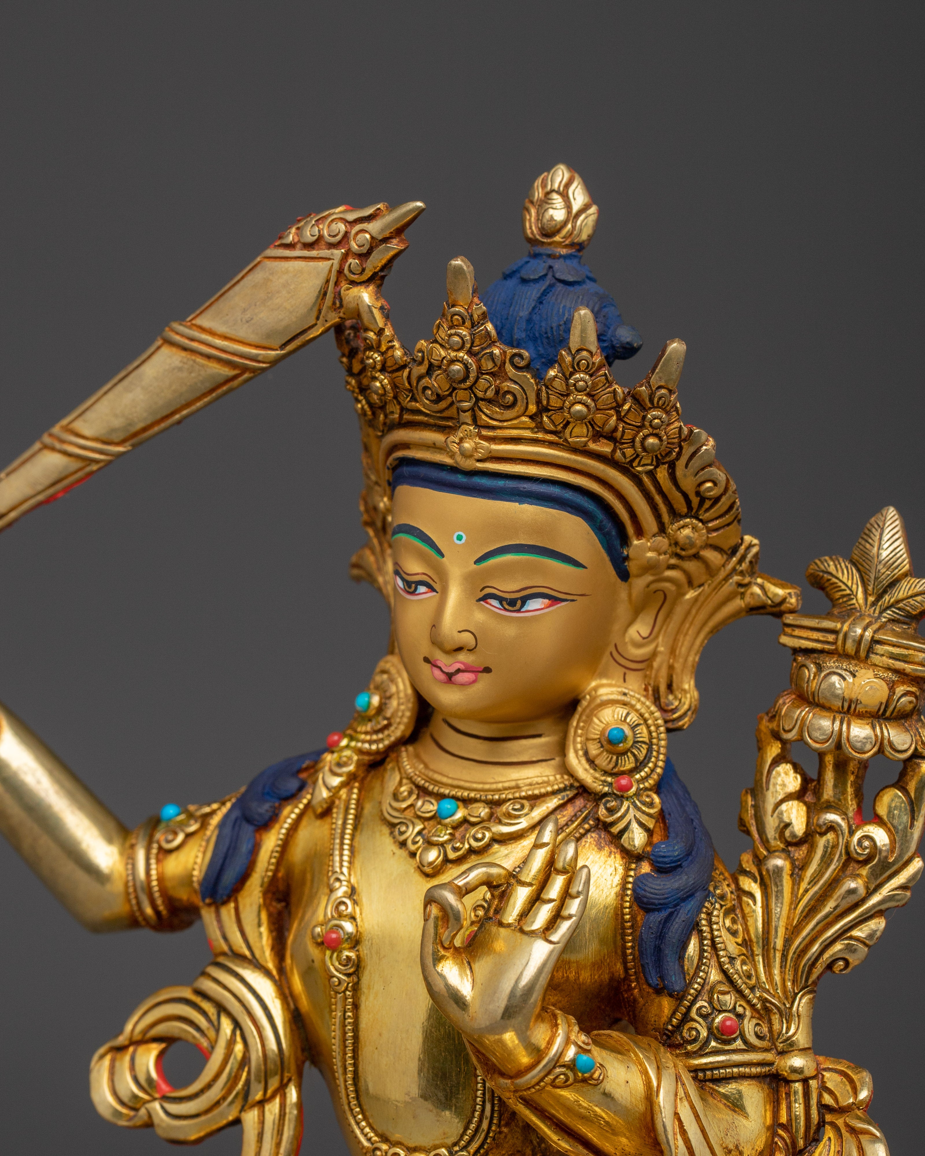 Enlightenment Statue of Manjushri | Bodhisattva of Wisdom