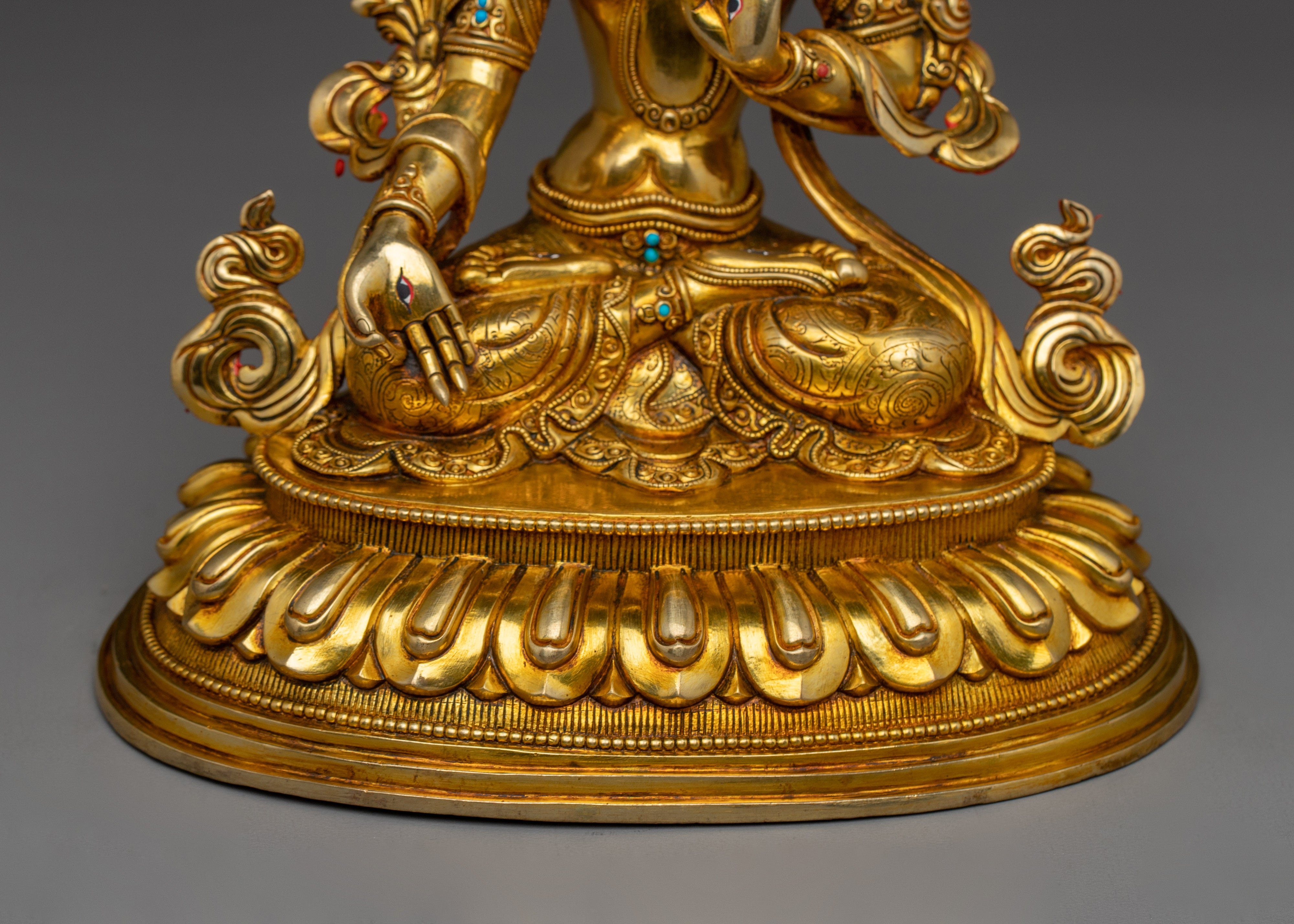 Sacred Feminine White Tara Statue | Bodhisattva of Compassion