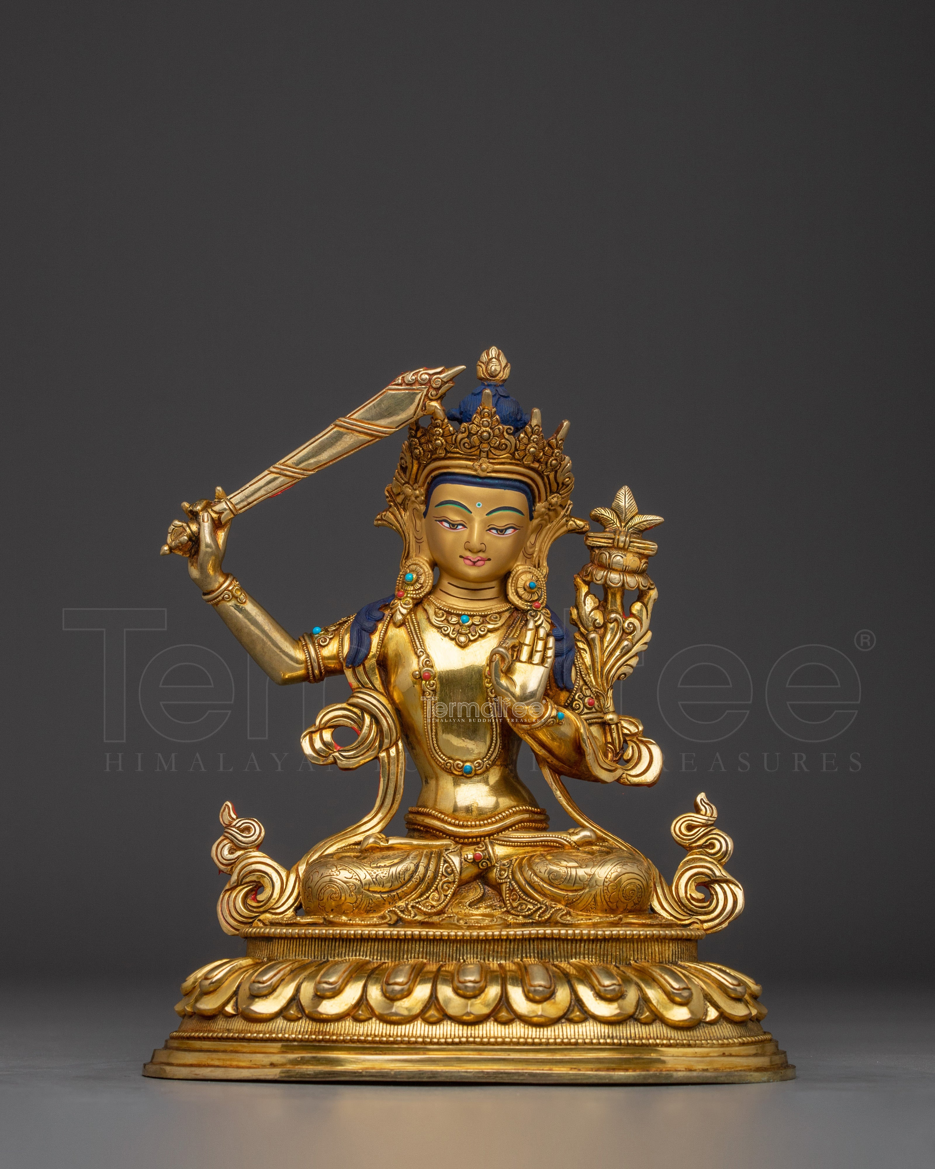 Enlightenment Statue of Manjushri | Bodhisattva of Wisdom
