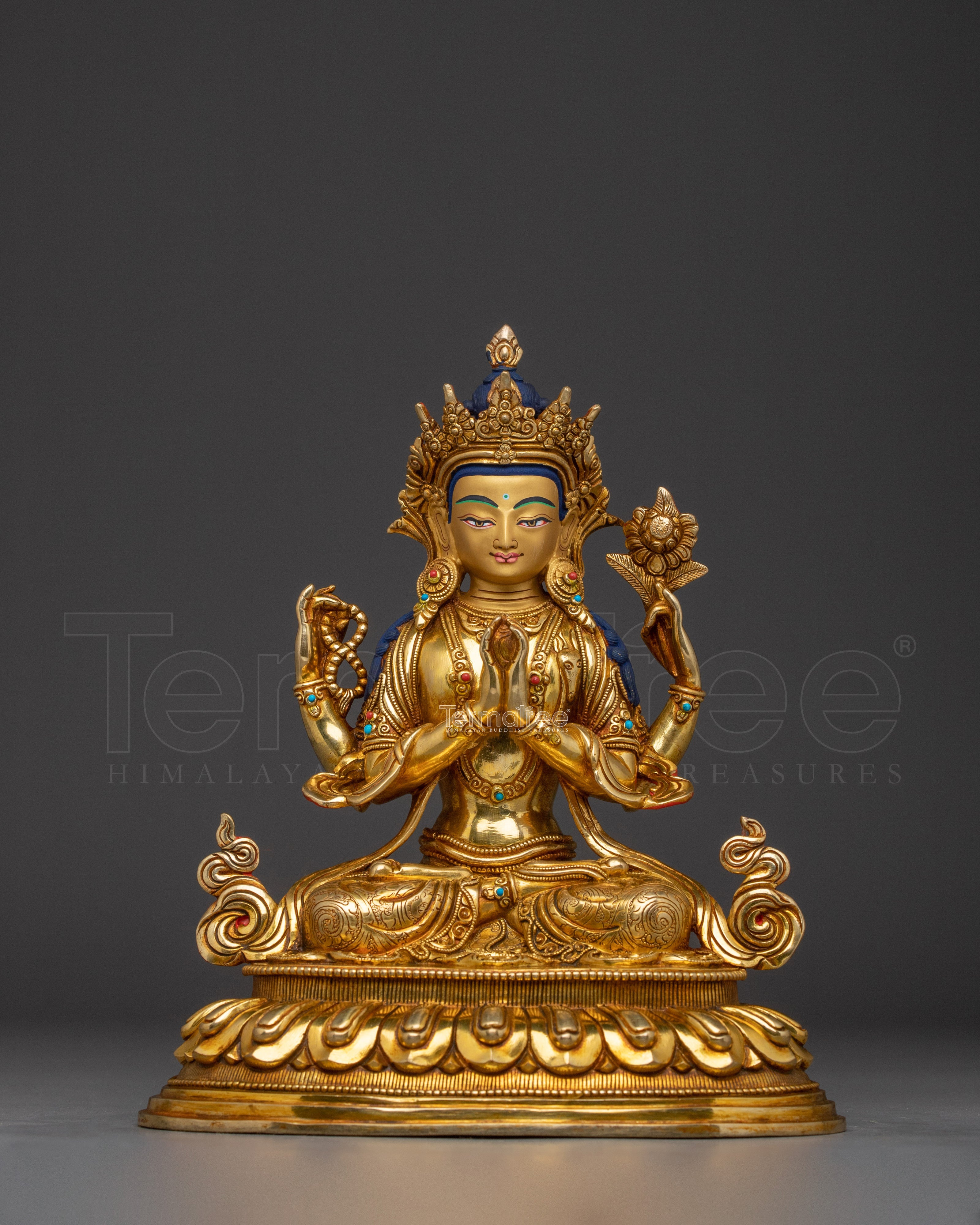 Tibetan Buddhist Deity Chenrezig | Bodhisattva of Compassion