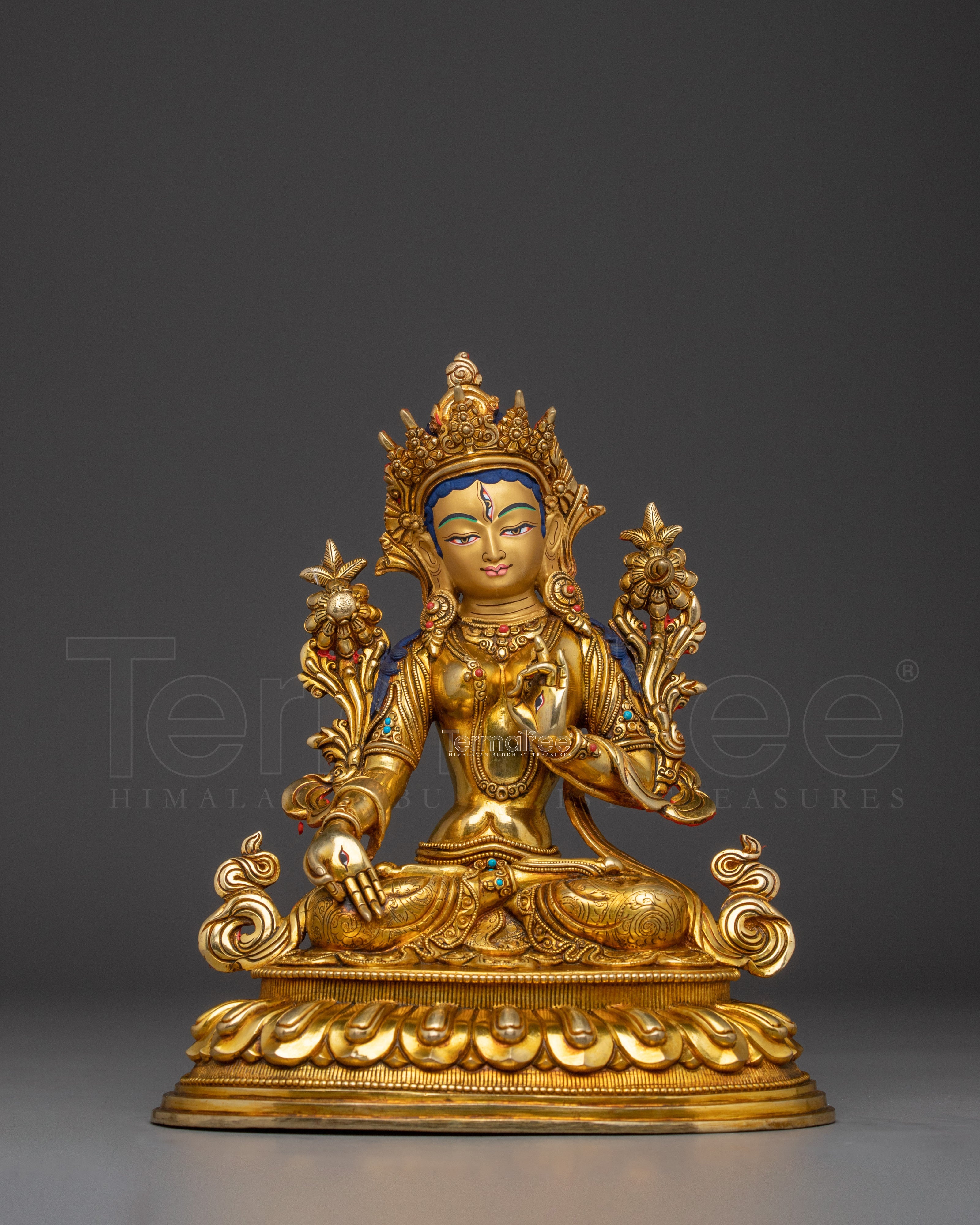 Sacred Feminine White Tara Statue | Bodhisattva of Compassion