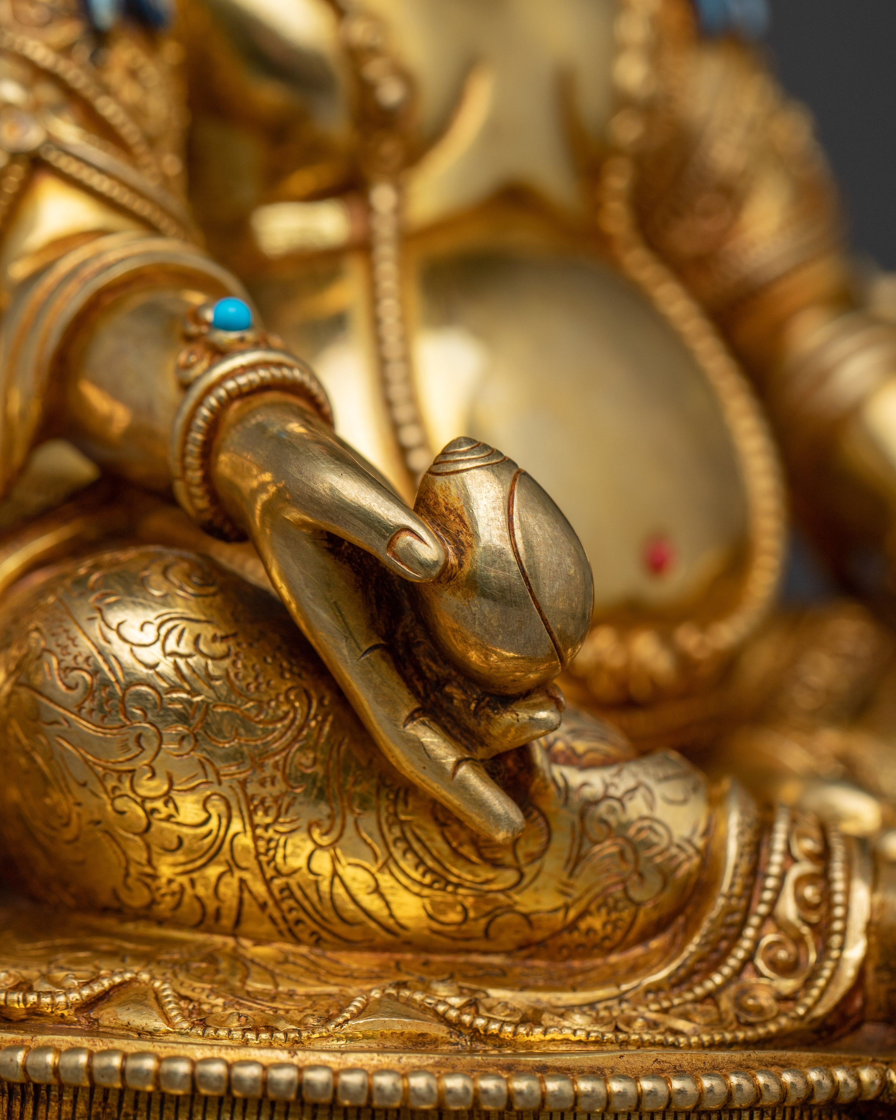 Buddhist Art of Dzambhala | Deity of Generosity and Fortune