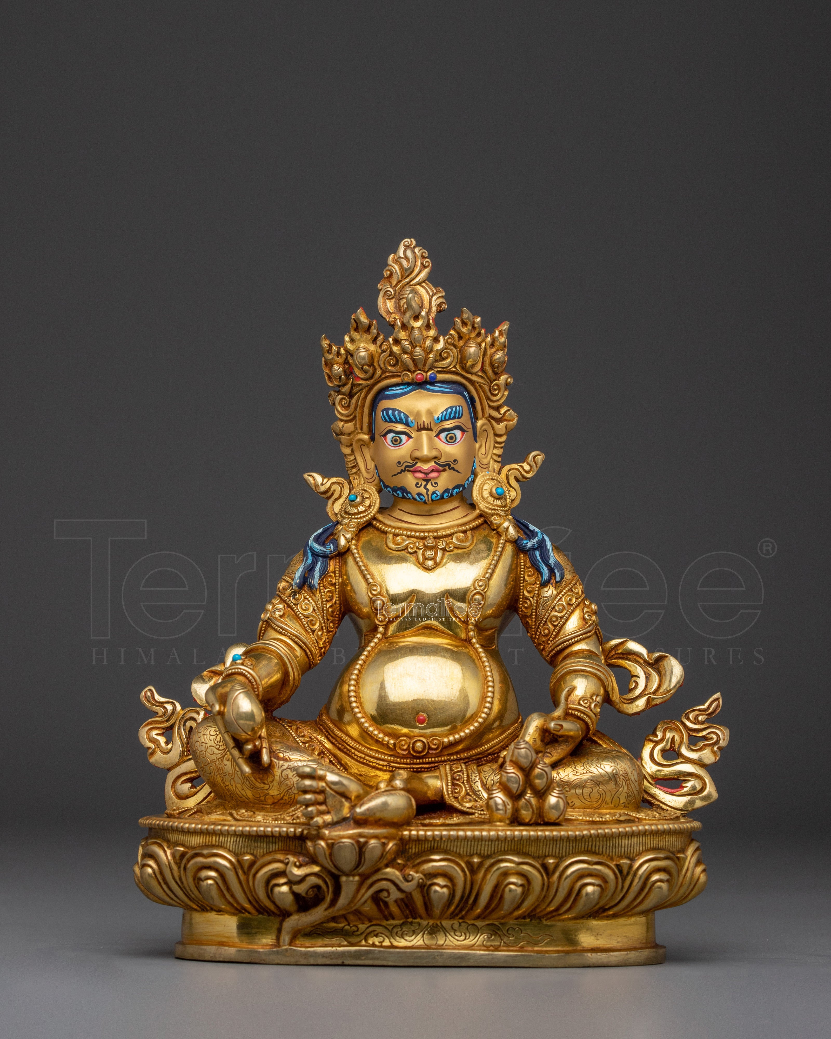 Buddhist Art of Dzambhala | Deity of Generosity and Fortune