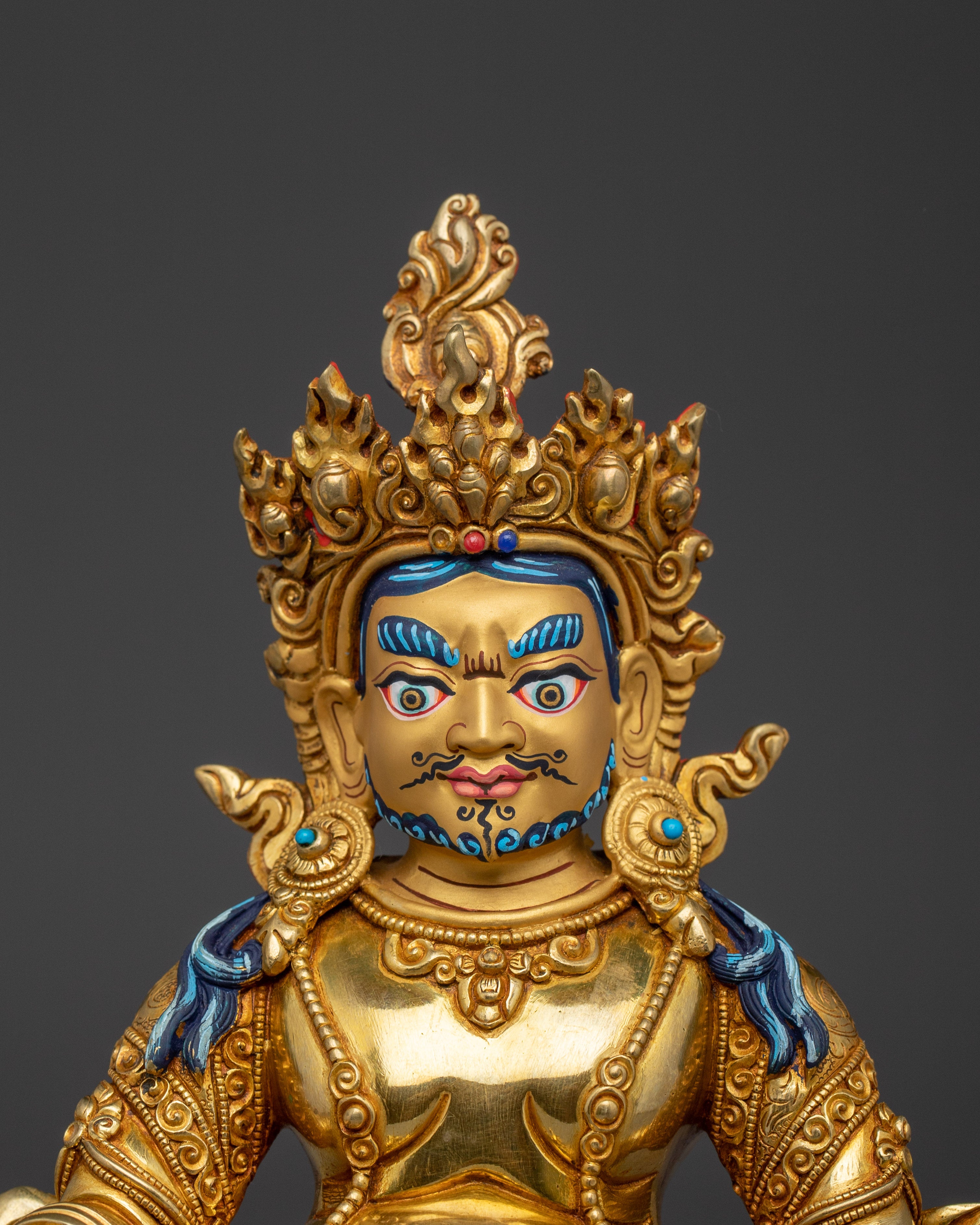 Buddhist Art of Dzambhala | Deity of Generosity and Fortune