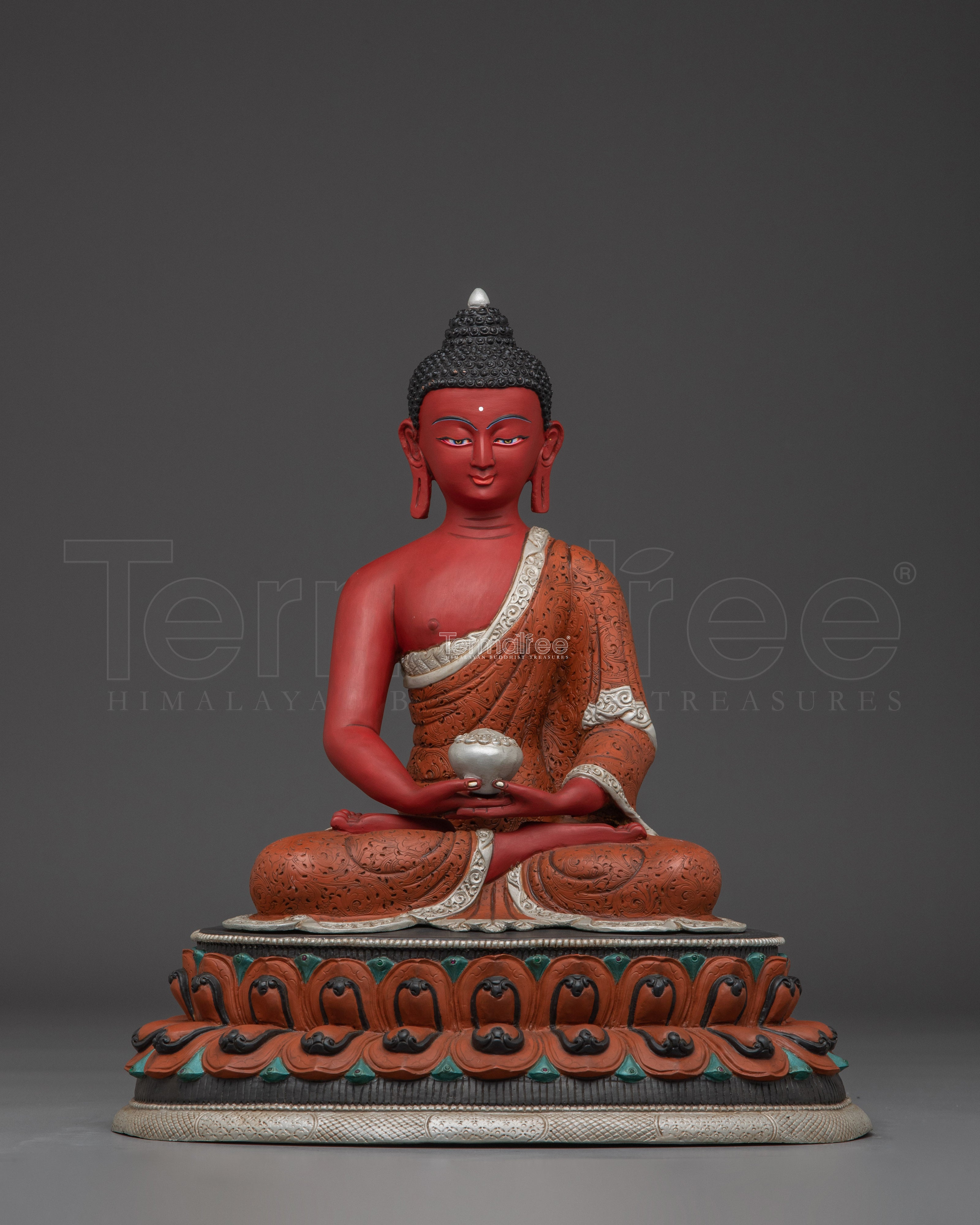Sukhavati Ruler Amitabha Buddha Art | Figurine for Peace and Meditation
